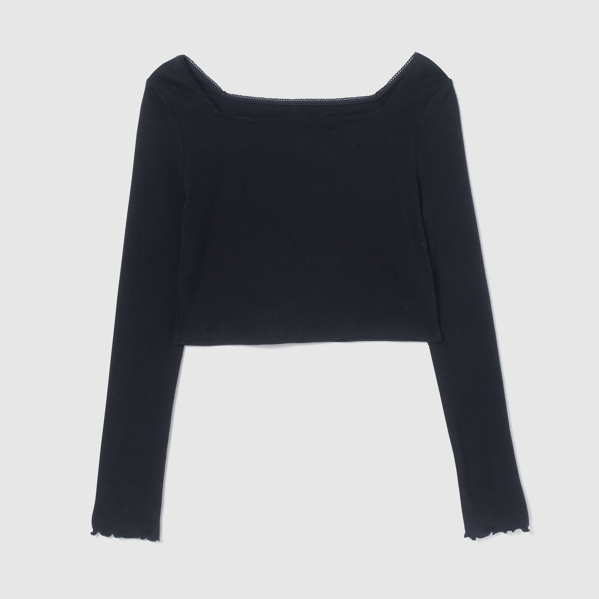 Heartlet square neckトップス