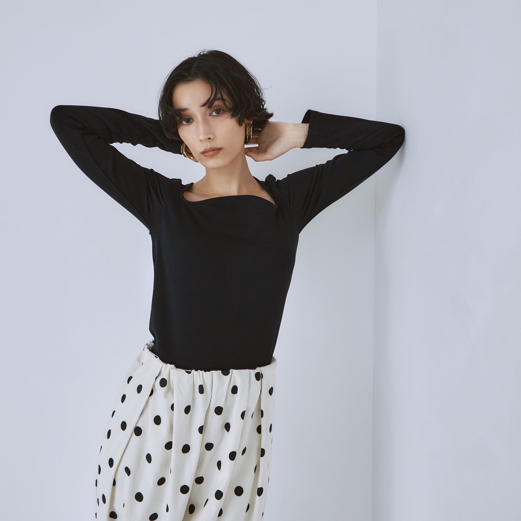 パッドin Mofty Curveトップス