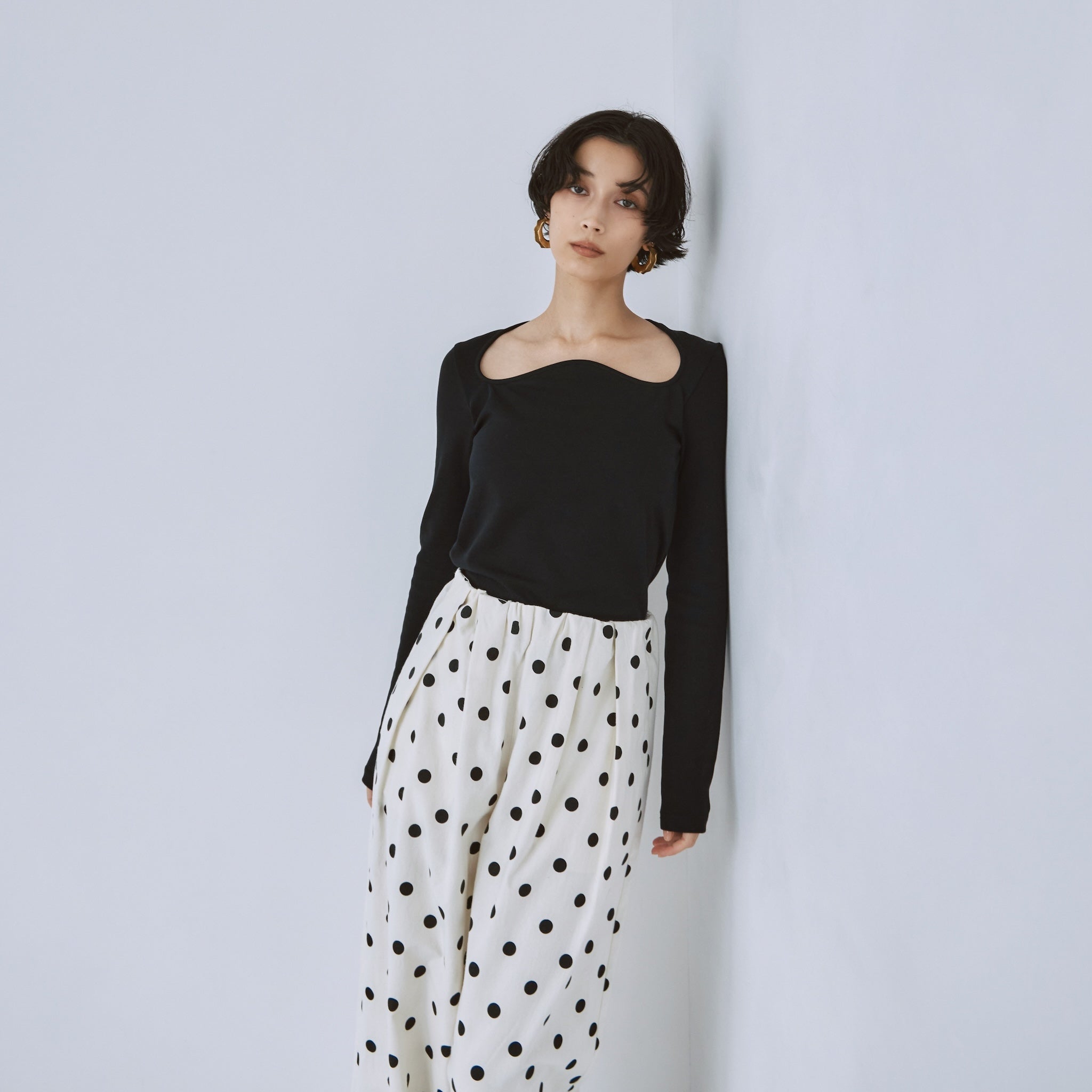 パッドin Mofty Curveトップス