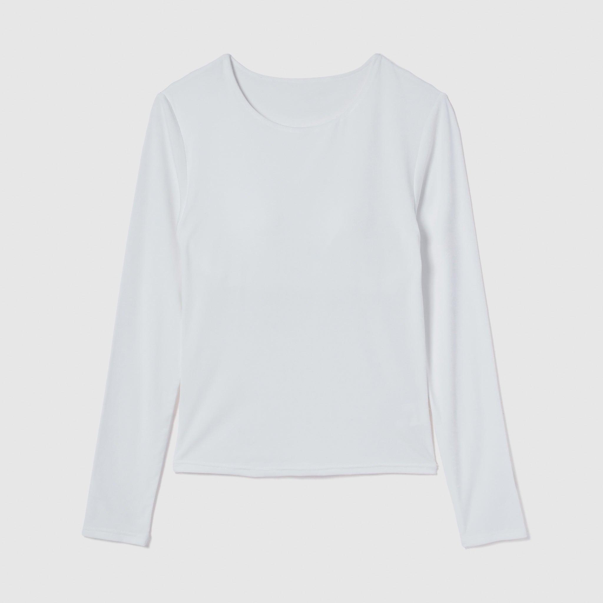 Fit Pad Marshmallow Basic Long Sleeve