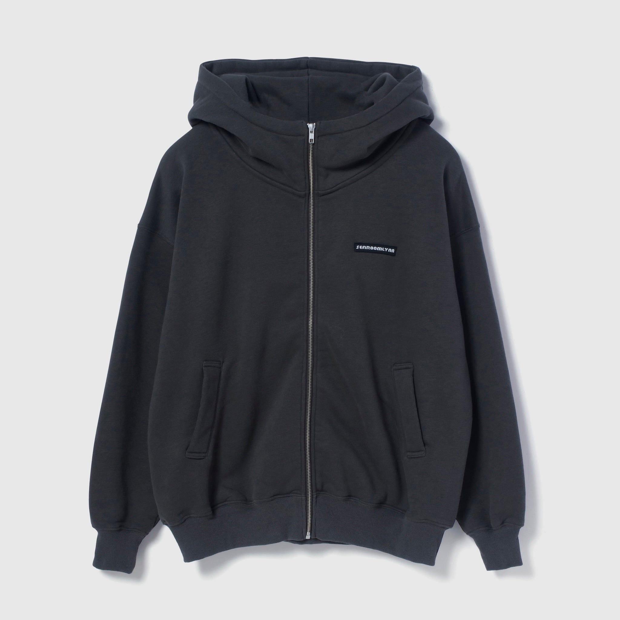 Mini Logo Volume Sweat Zip Hoodie