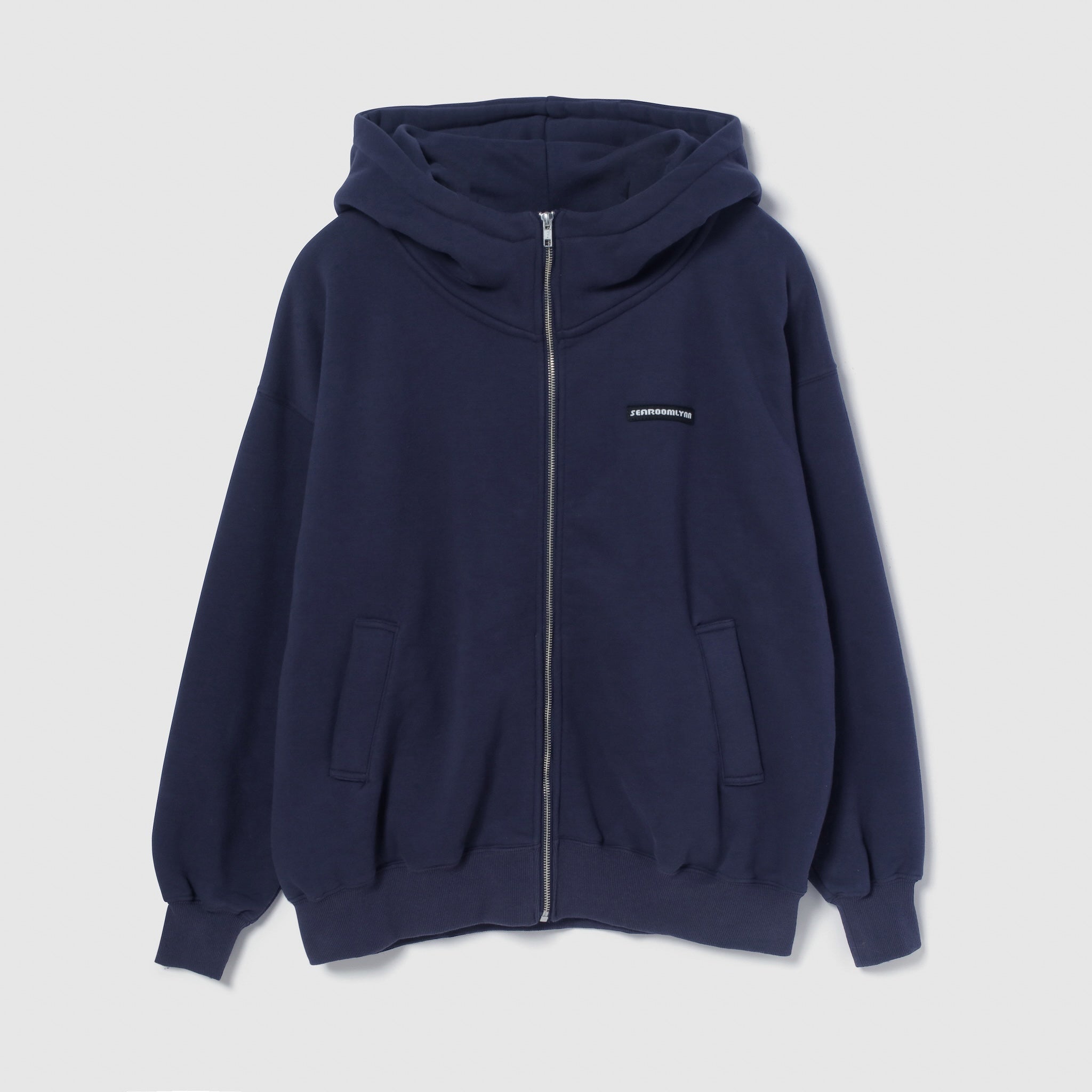 Mini Logo Volume Sweat Zip Hoodie