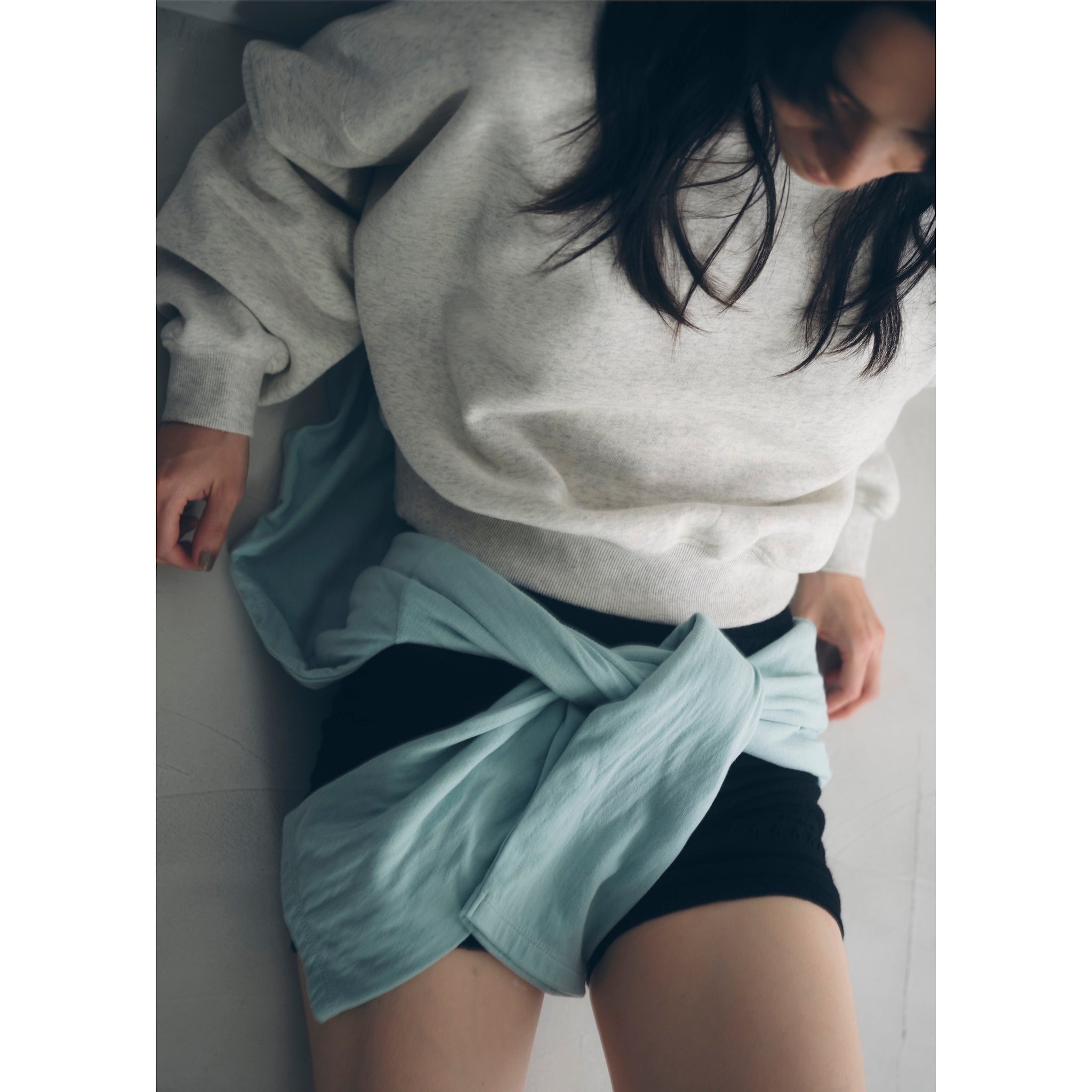 Jacquard knit shorts