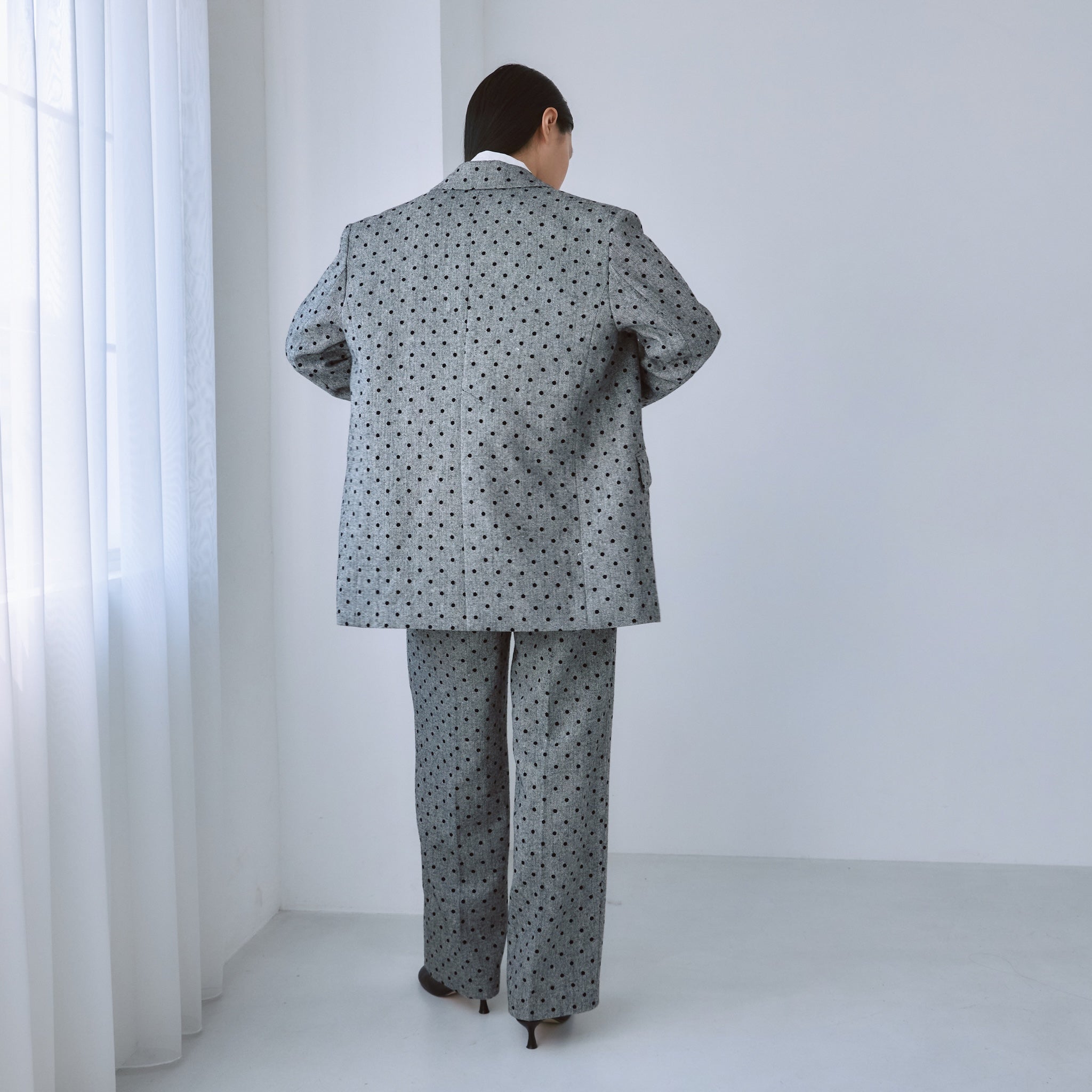 BOYFRIEND Tweedテーラードジャケット