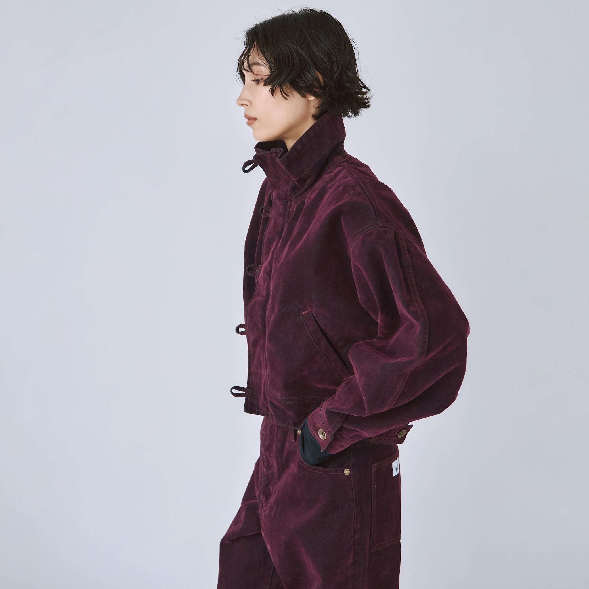 Multi Denimスタンドカラージャケット