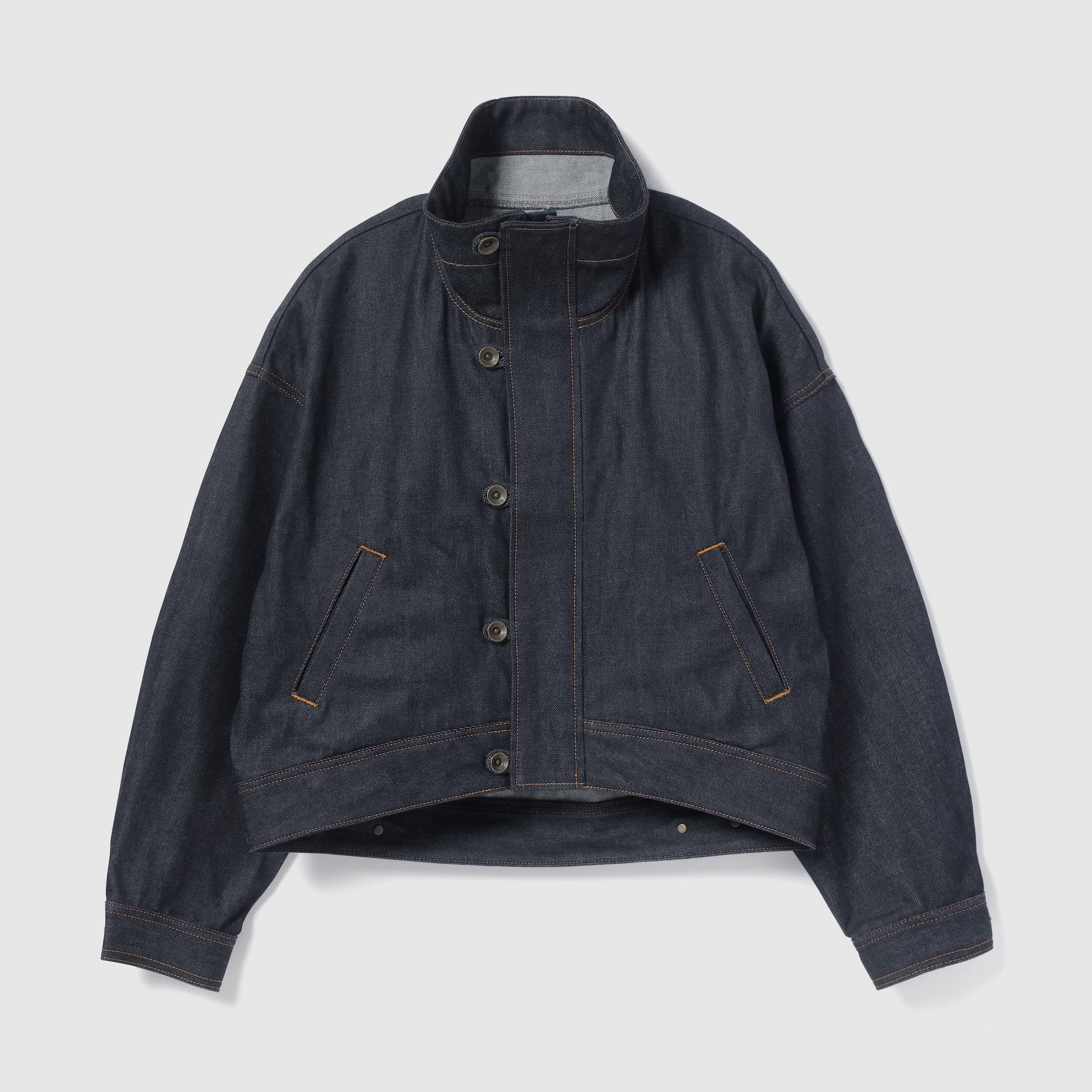 Multi Denimスタンドカラージャケット