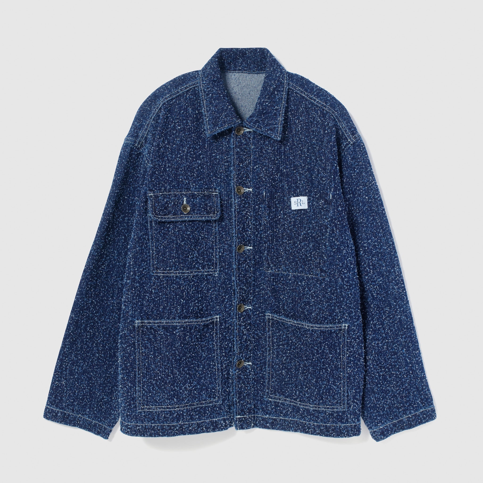 Needle punch materialカバーオール