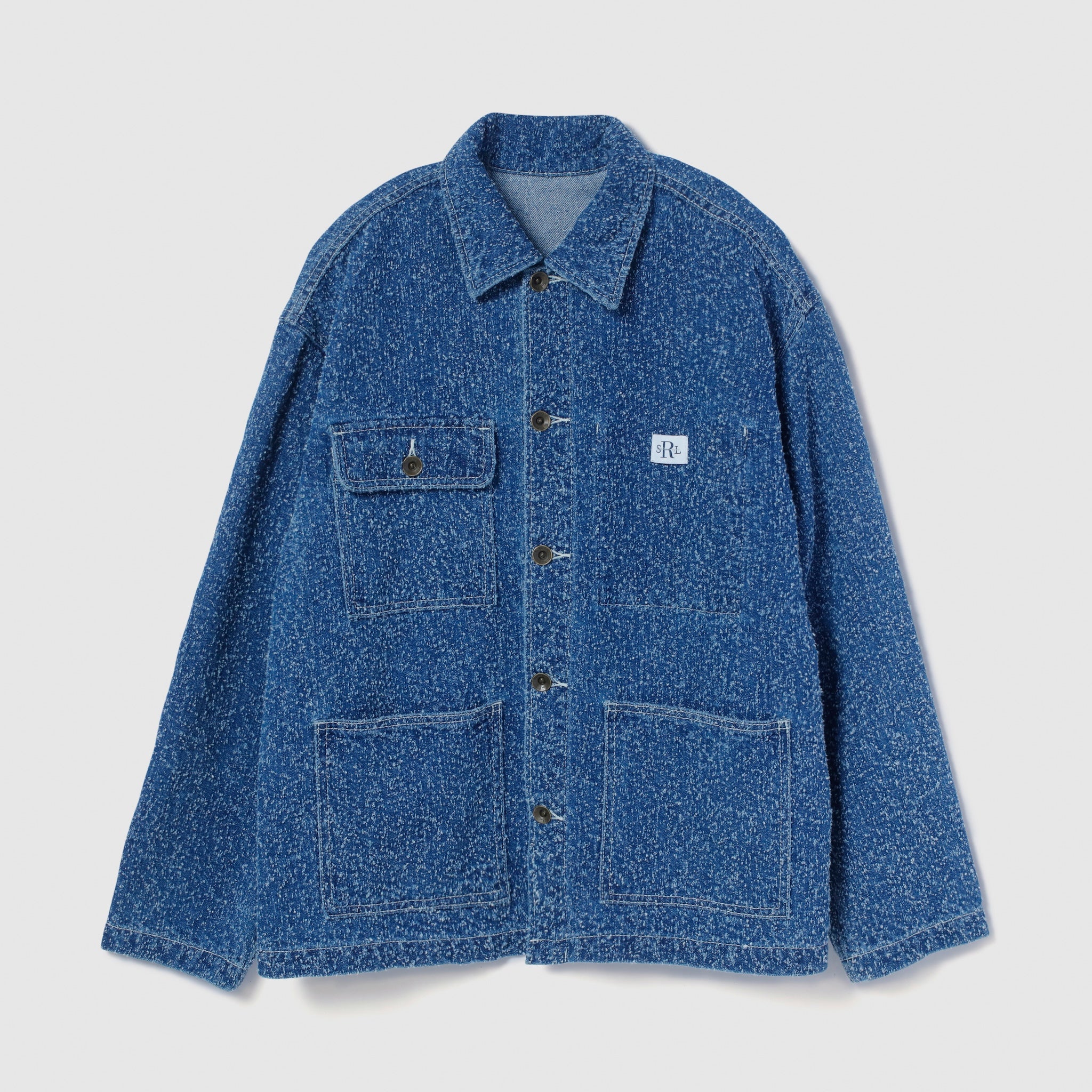 Needle punch materialカバーオール