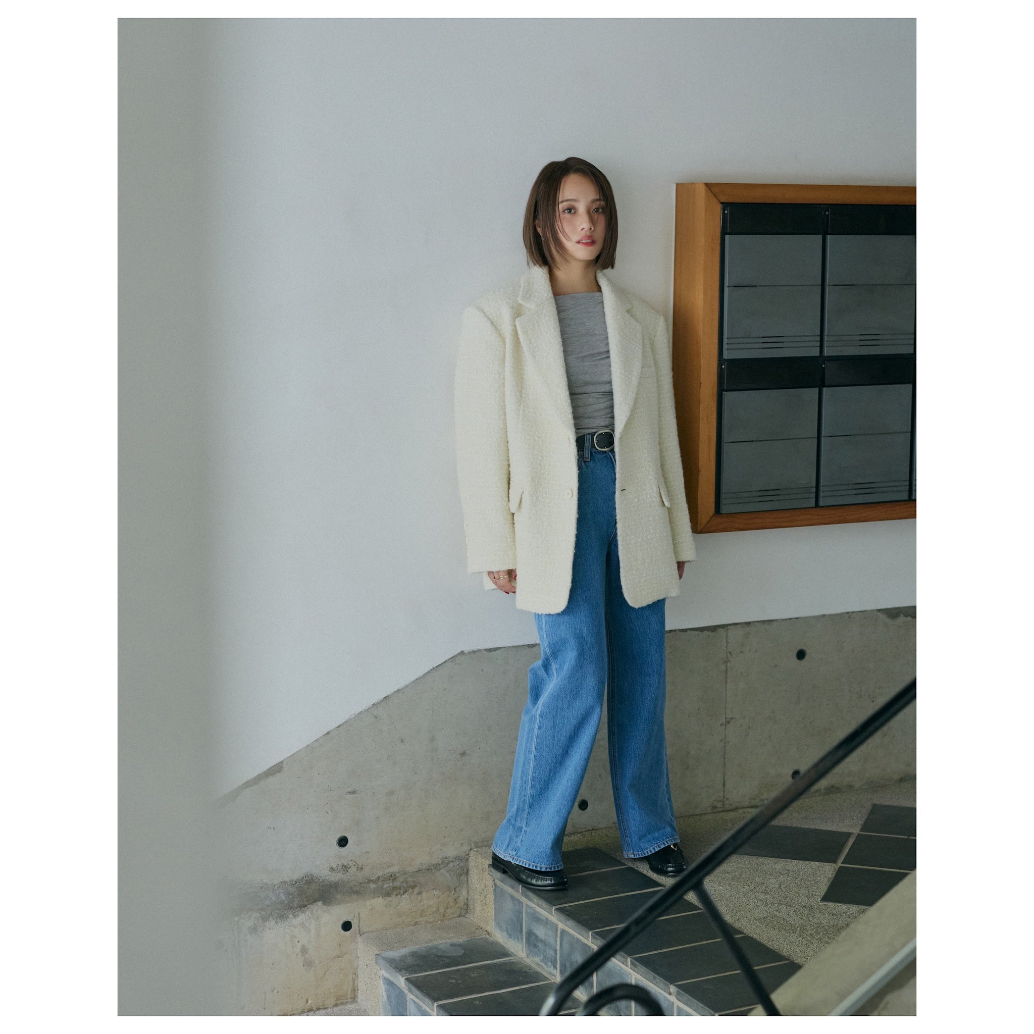 Collab High Waist Straight SRN02