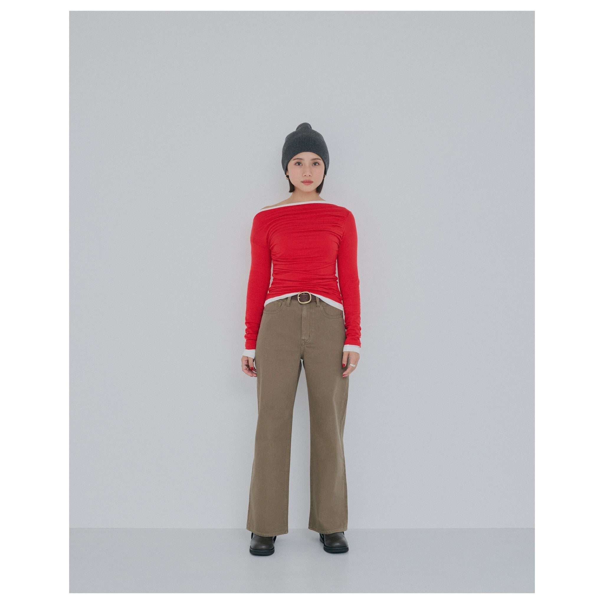 Collab High Waist Straight SRN02