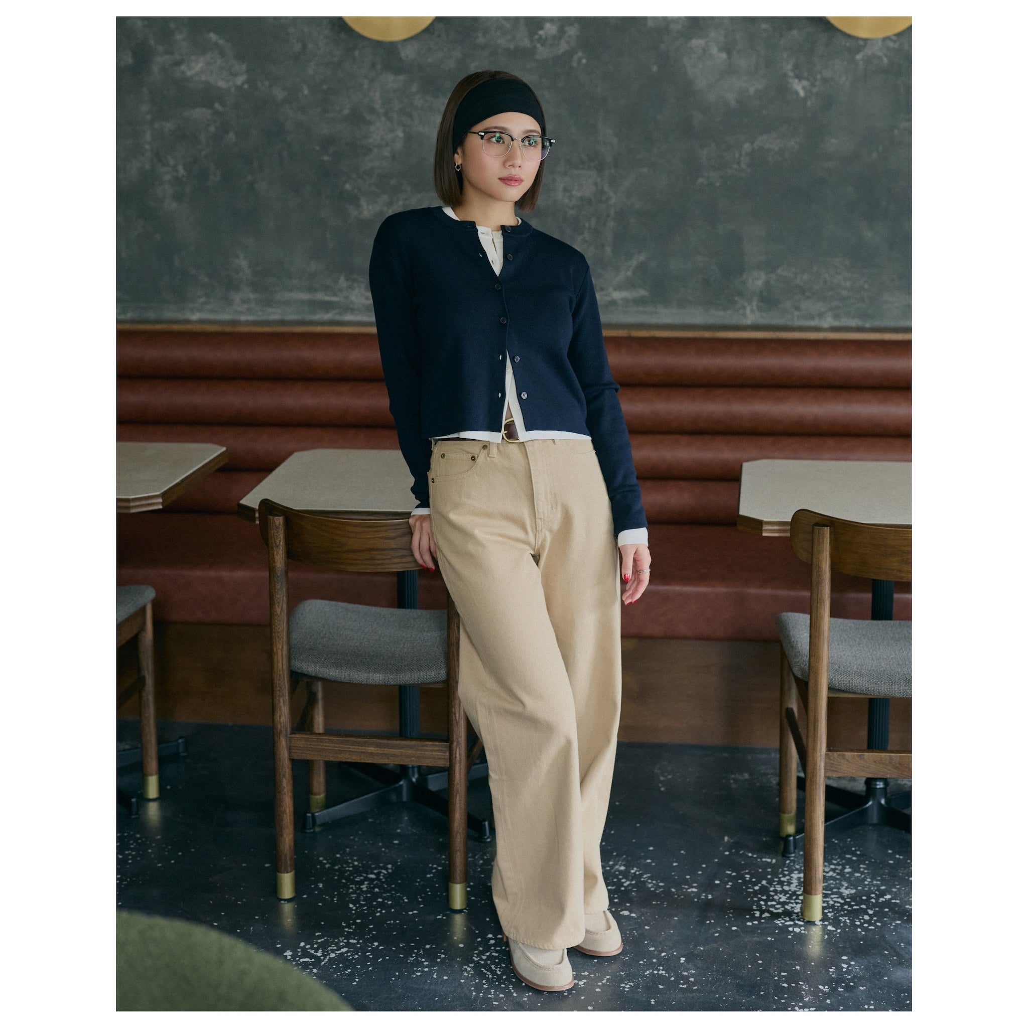 Collab High Waist Straight SRN02