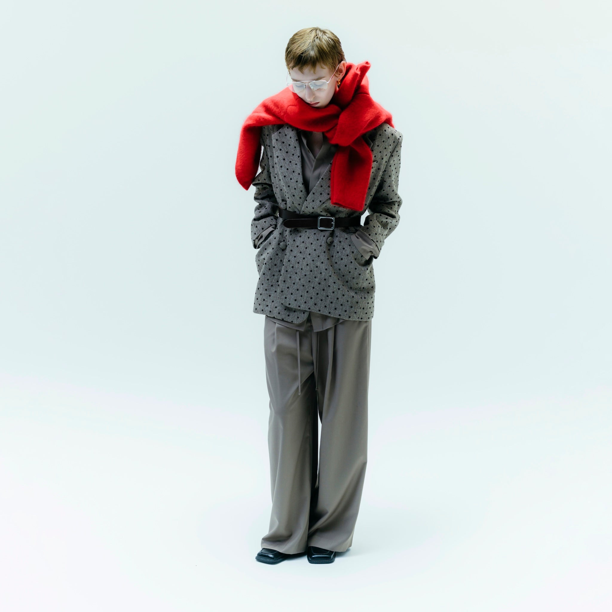 クリアーツイルwide waistスラックス