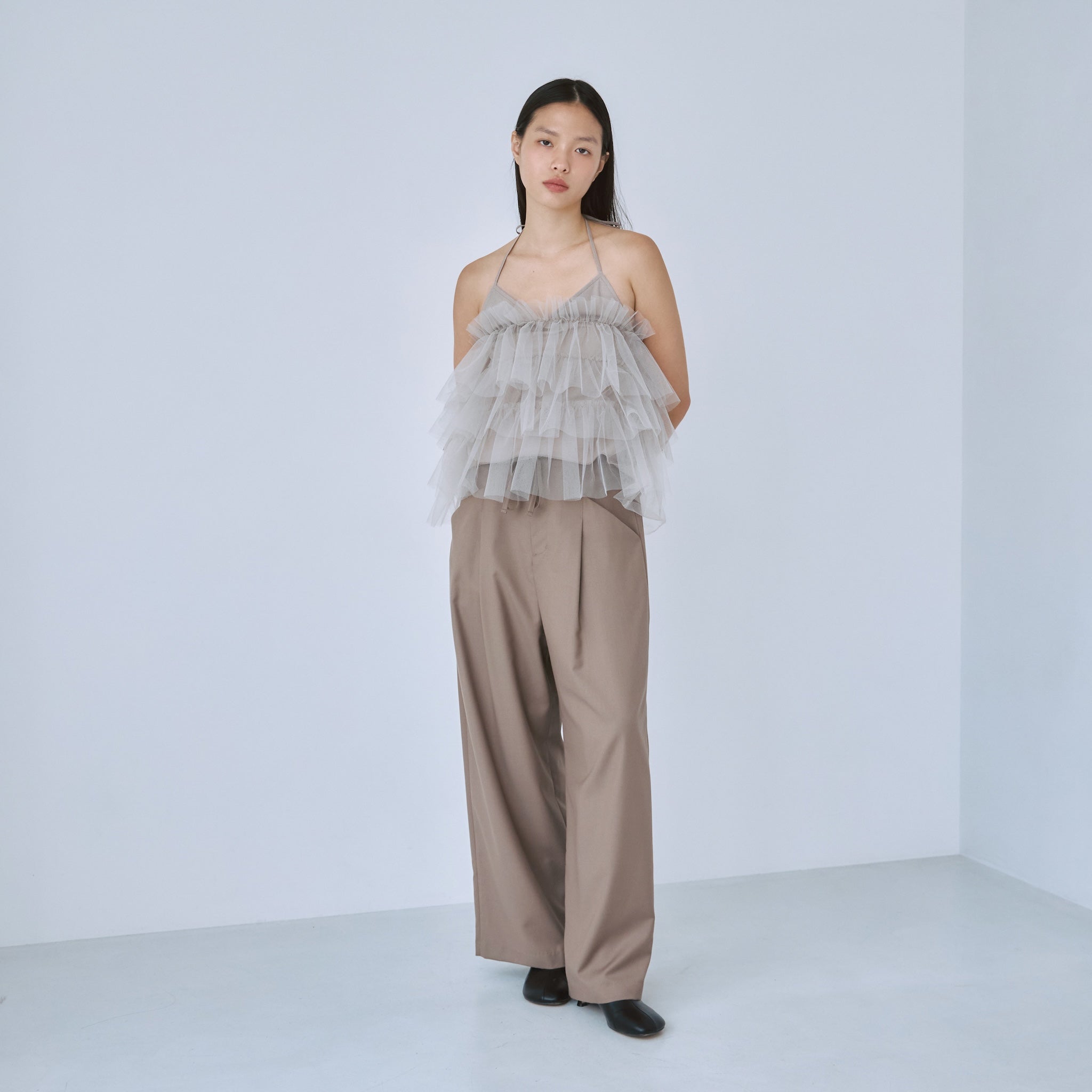 クリアーツイルwide waistスラックス