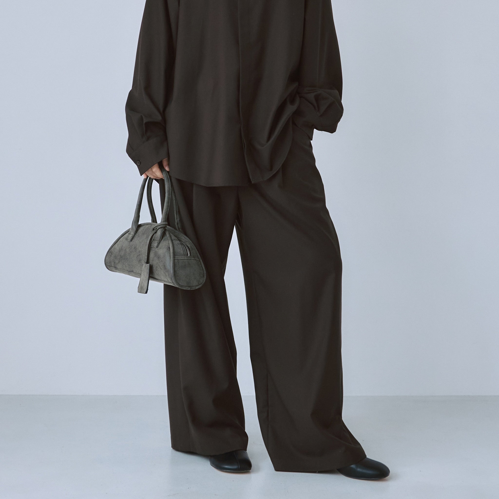 クリアーツイルwide waistスラックス