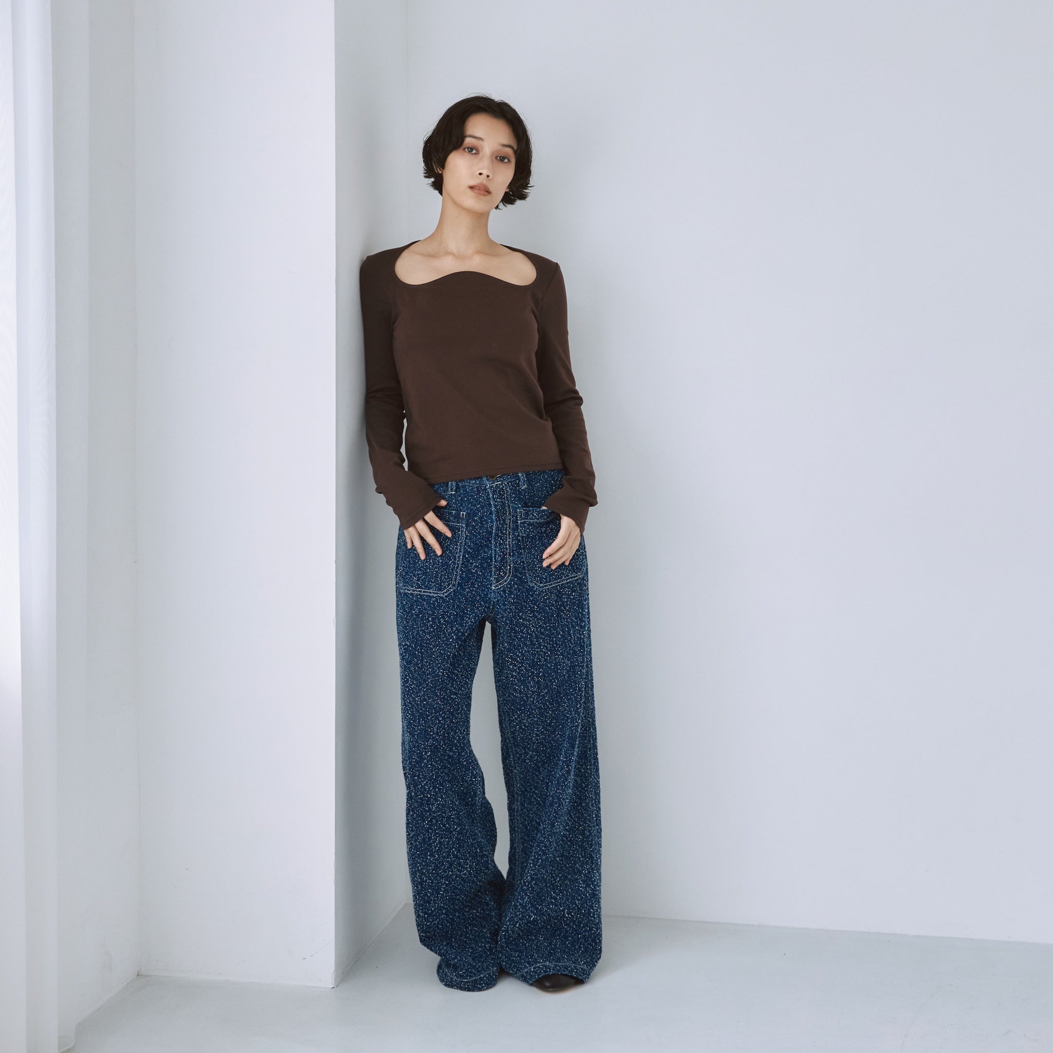 Needle punch materialバギー SRN05