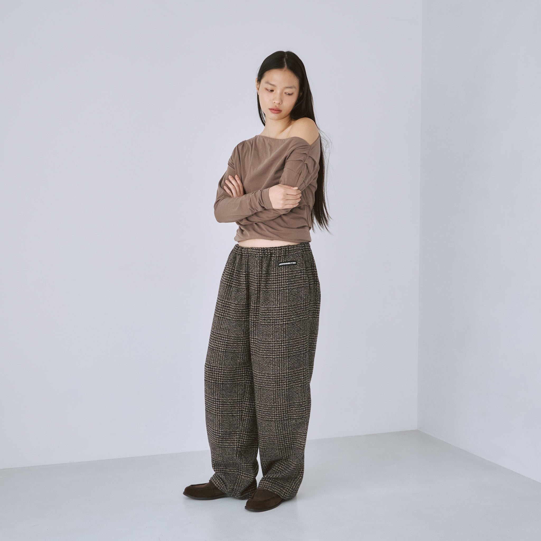 Tweed Hound Relaxパンツ