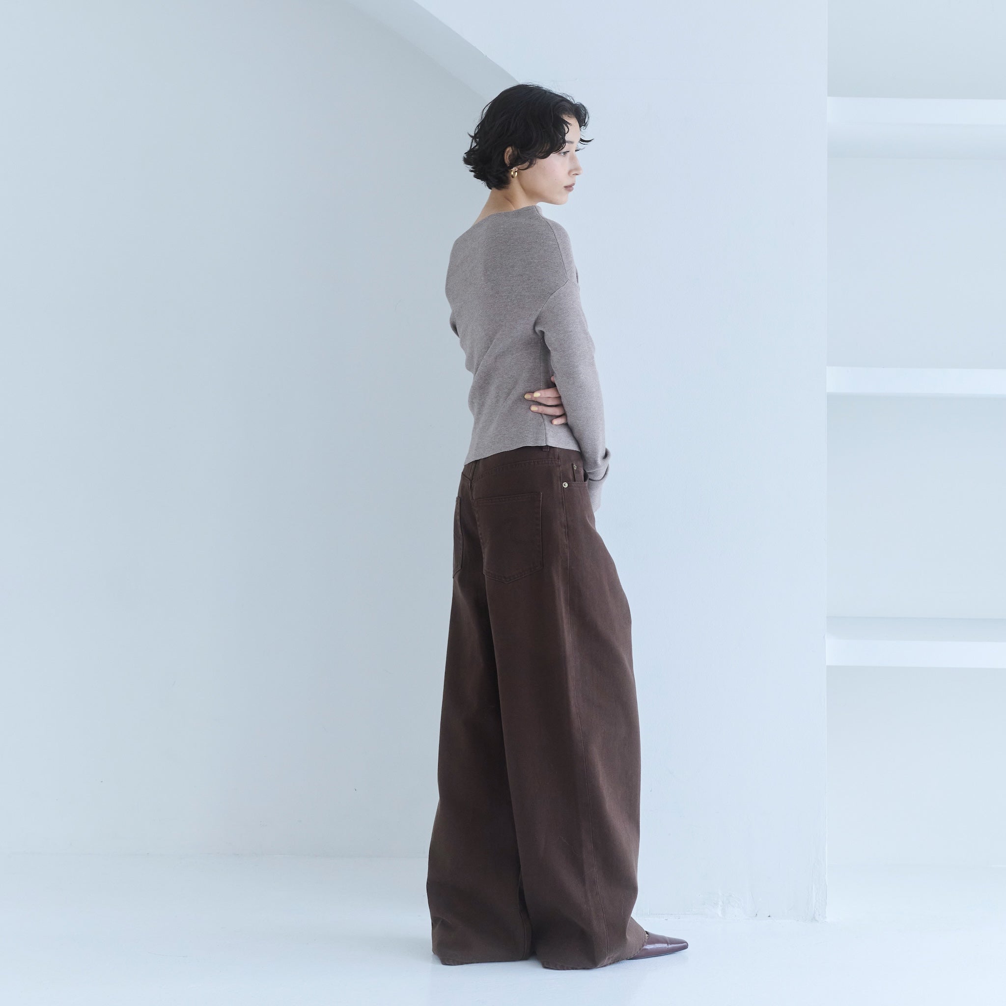 ワイドウエストローライズバギー SRN05