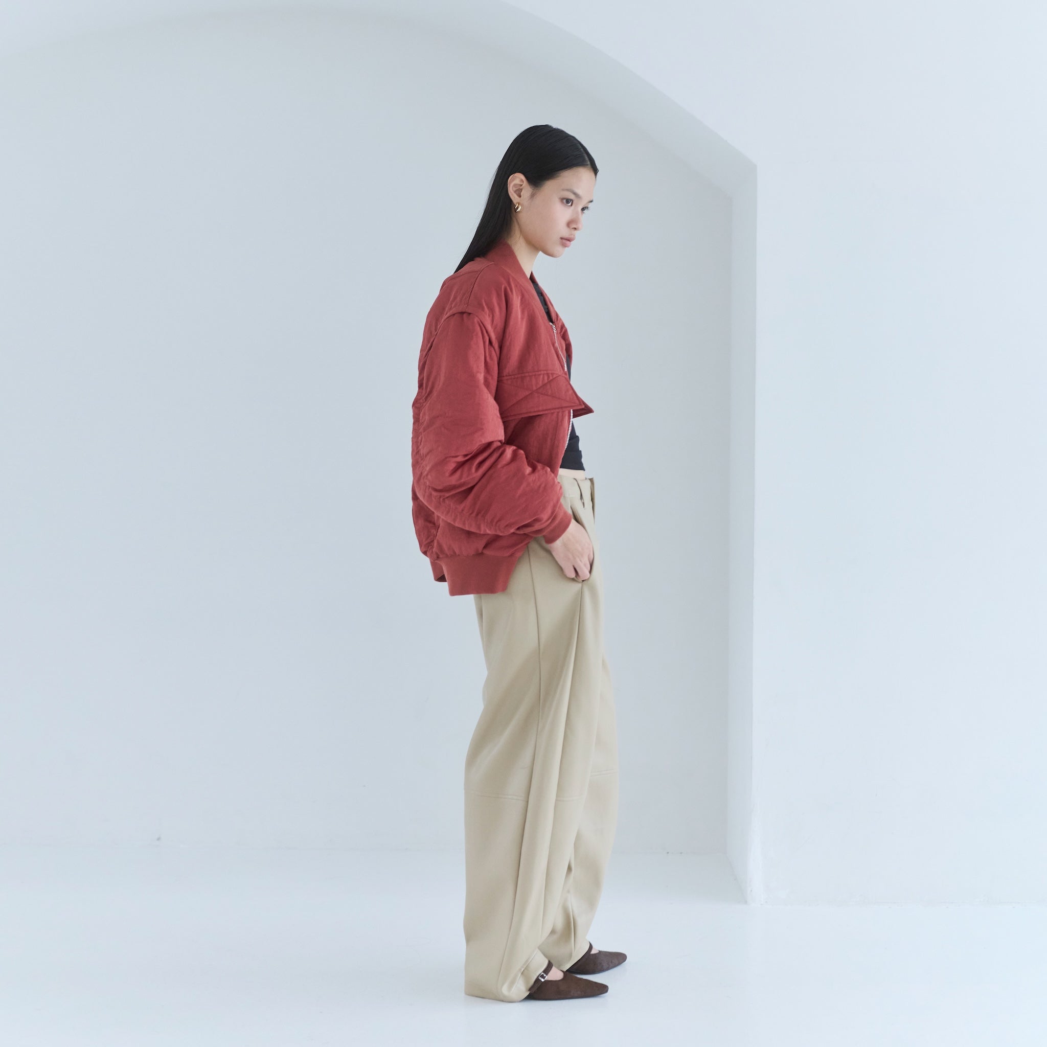 Roundish ECOレザーパンツ