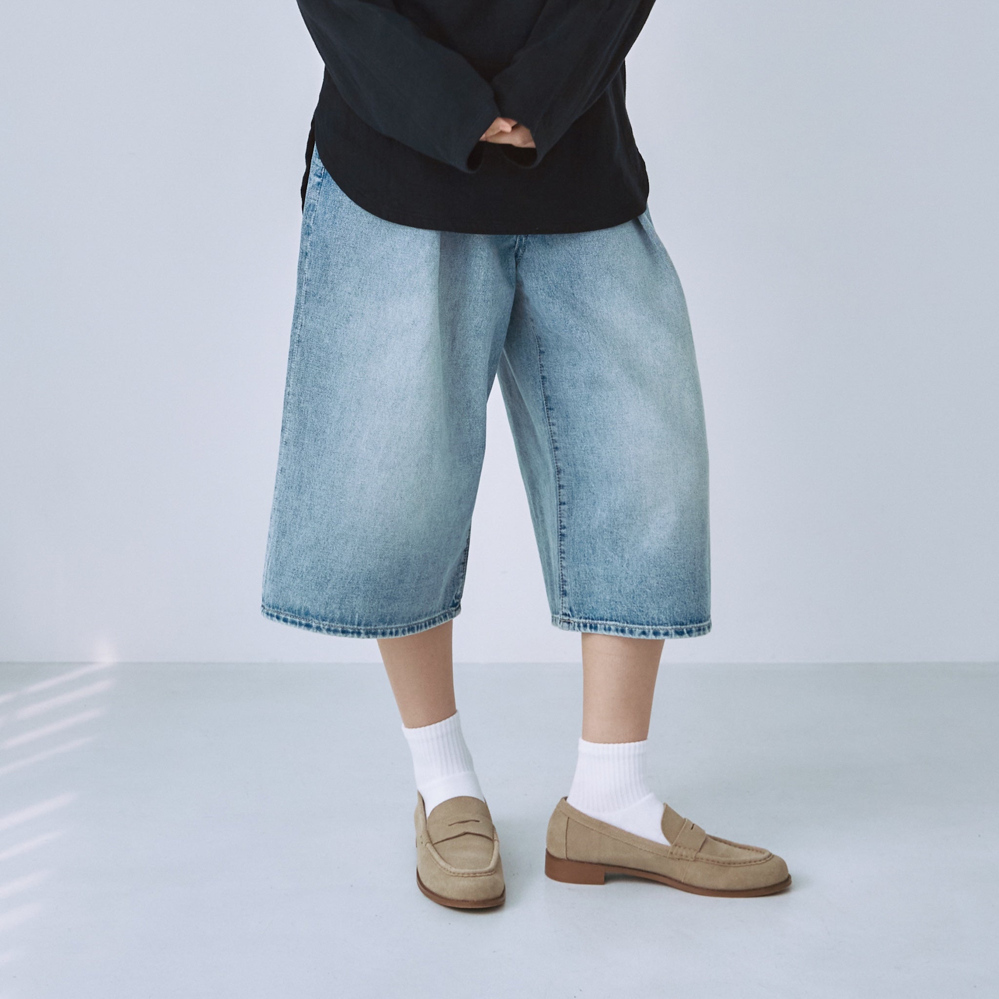 PLAINスエードローファー