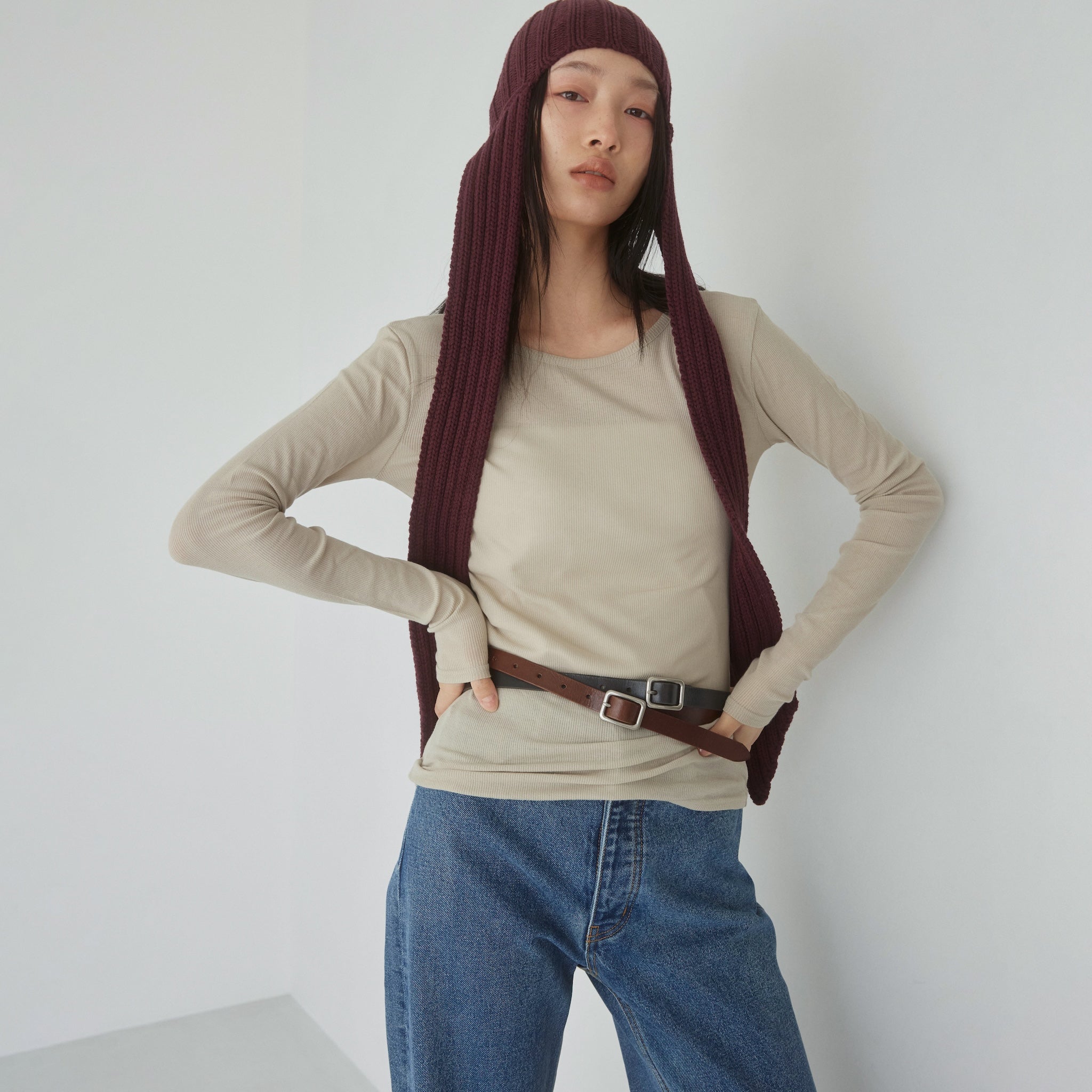 SQUARE BUCKLE MINIベルト