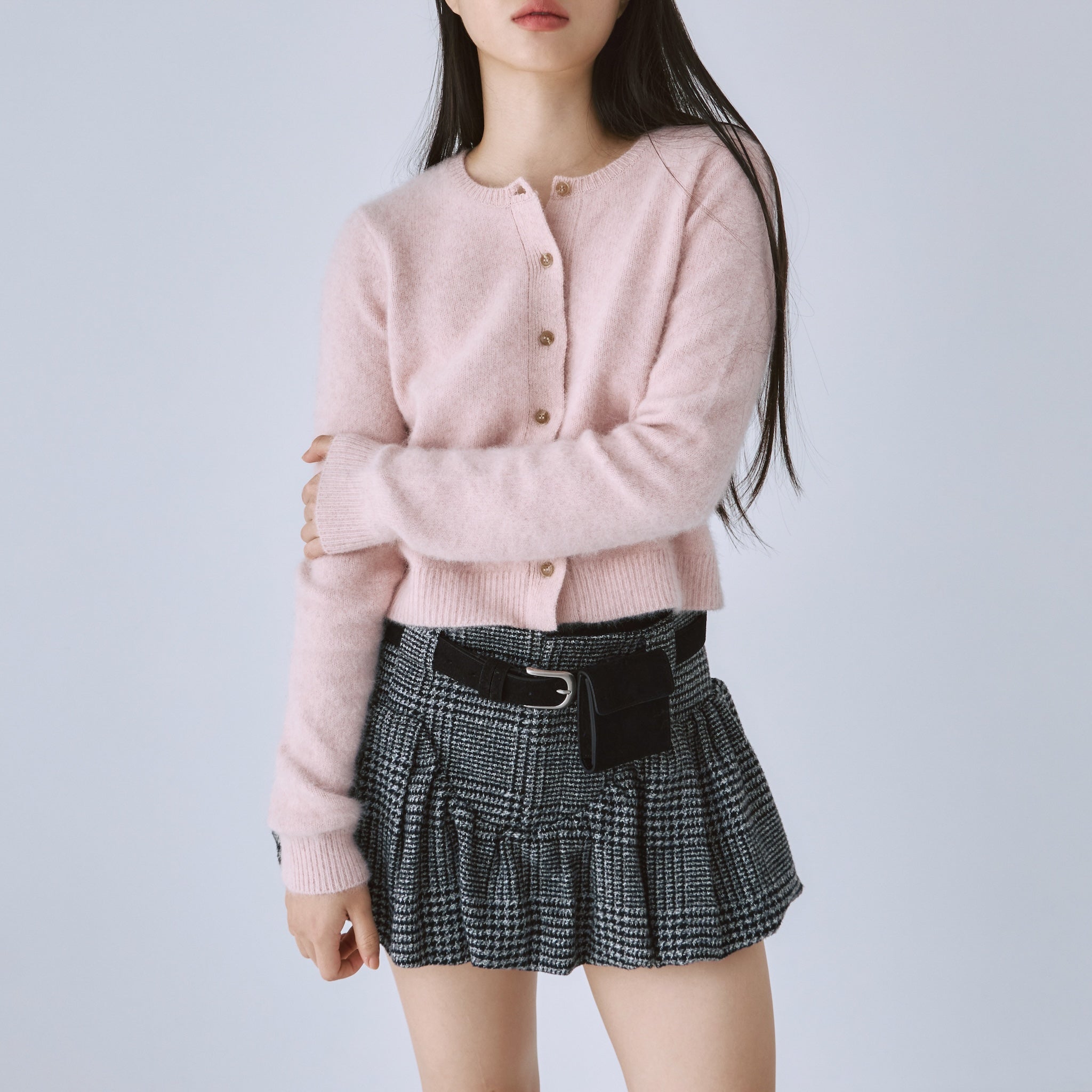 スエードポーチベルト