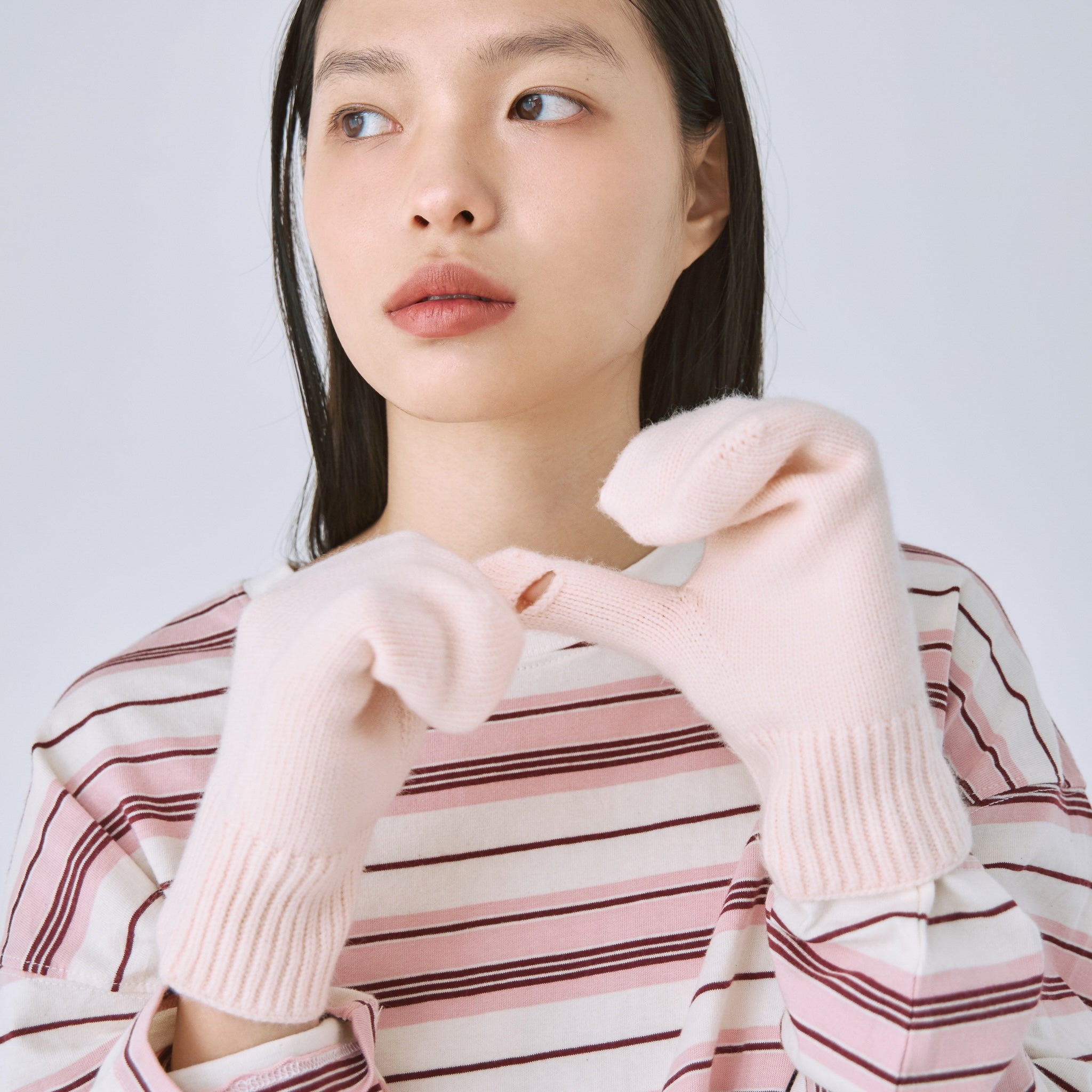 cashmere mix mittens