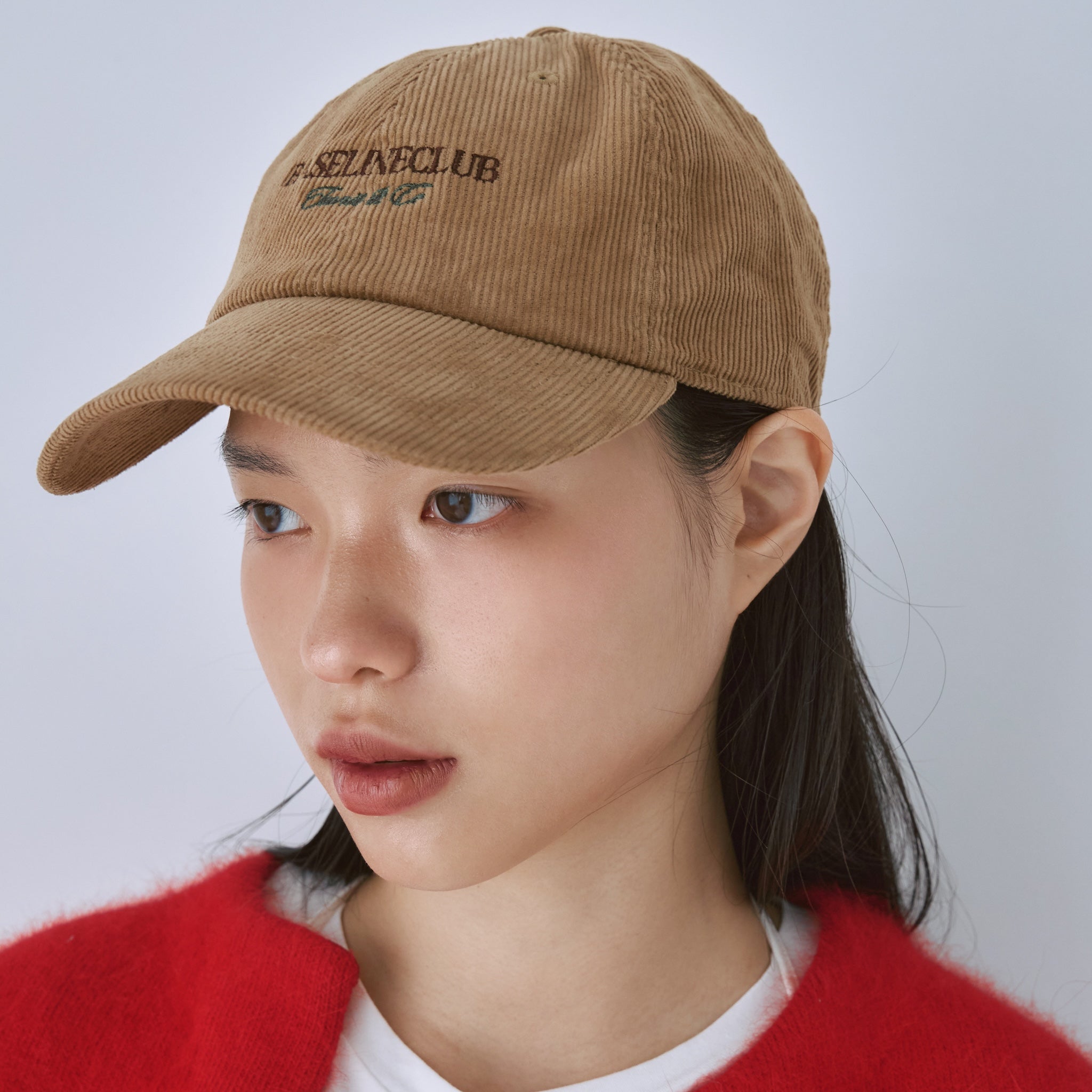 TENNIS CLUB コーデュロイキャップ