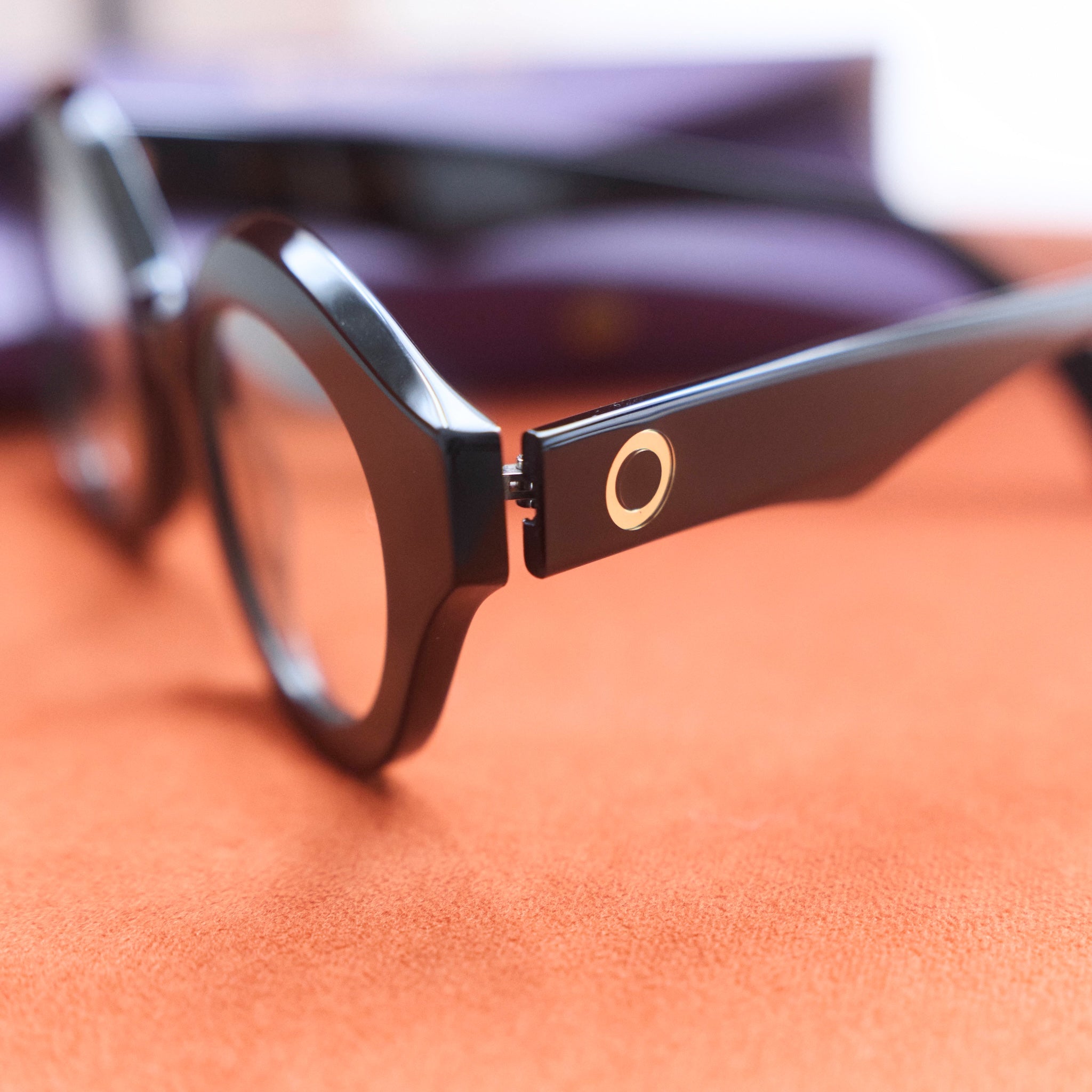 collab Bold Round Frame Glasses