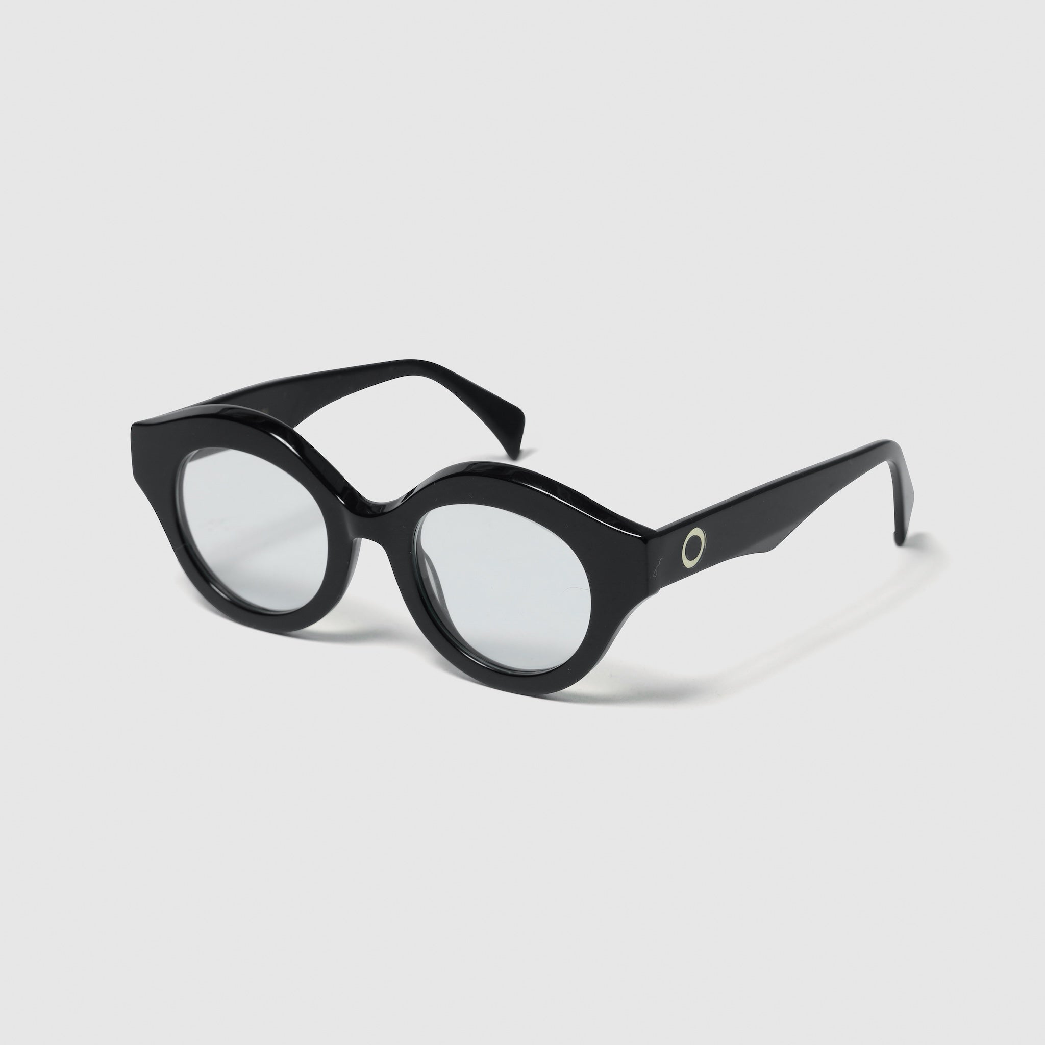 collab Bold Round Frame Glasses
