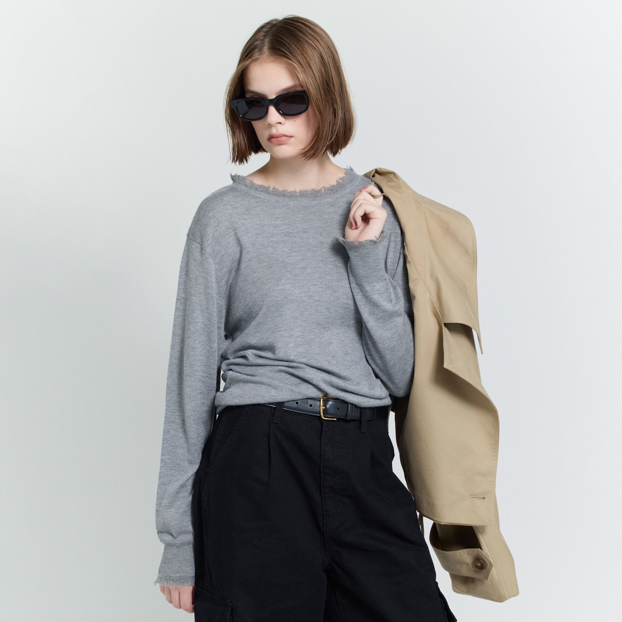 Silkytouch Crush Knit Top