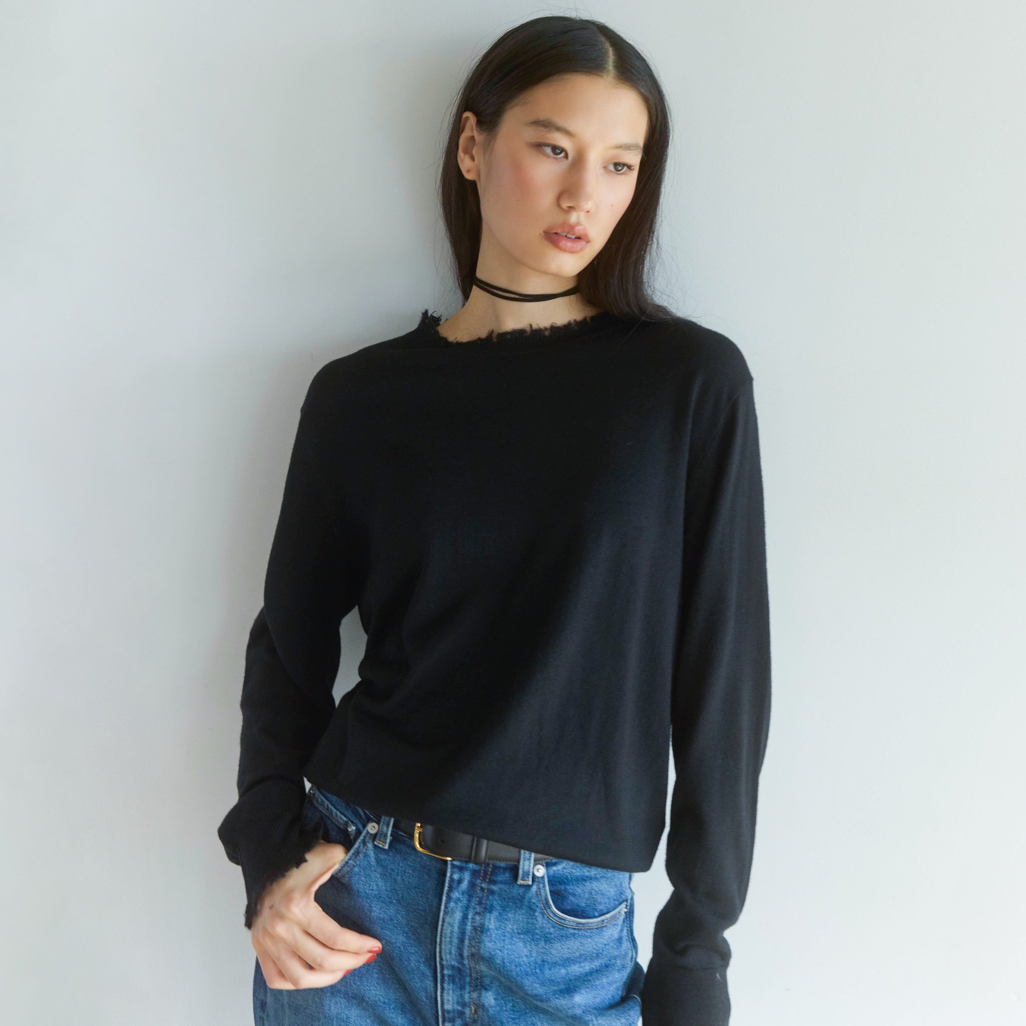 Silkytouch Crush Knit Top
