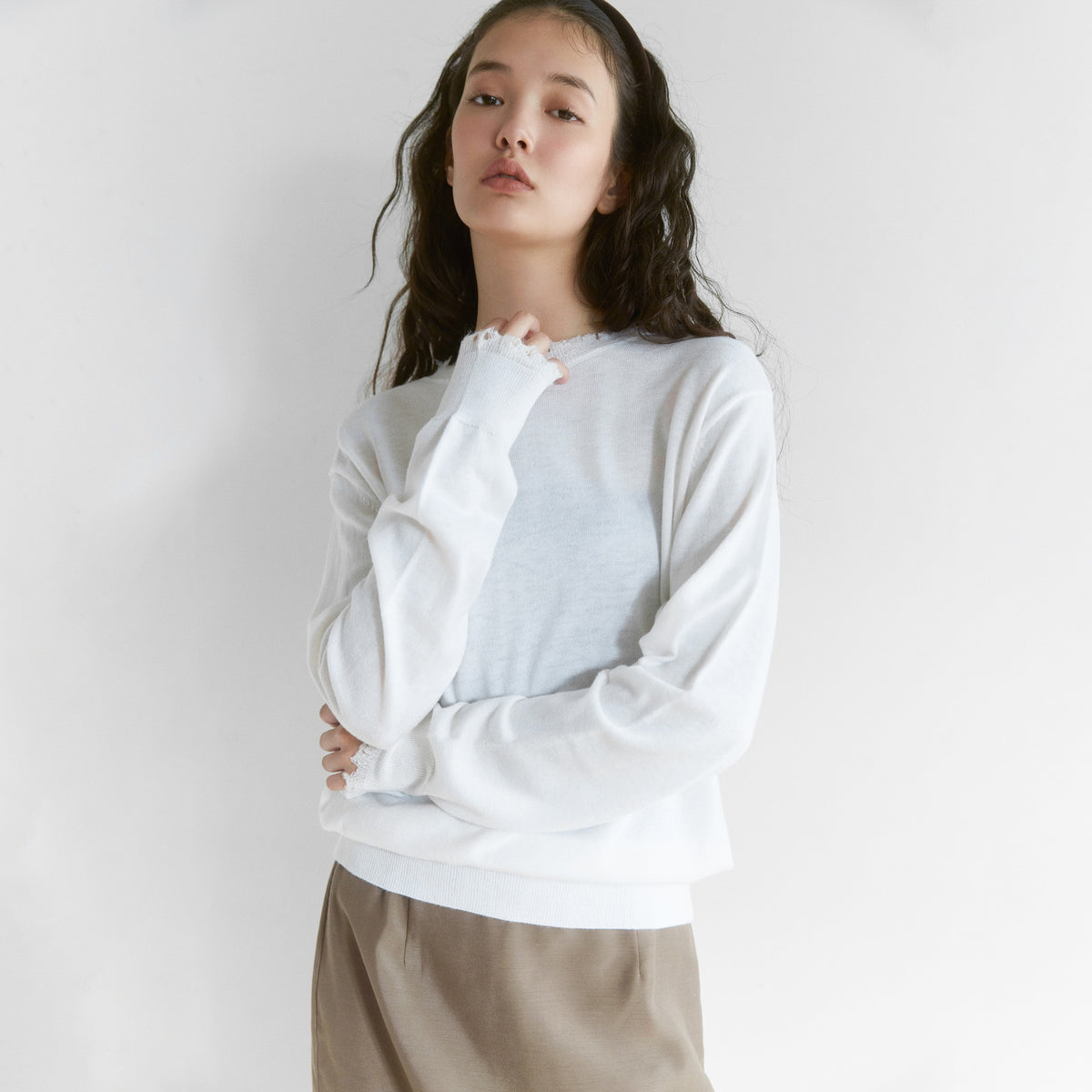 Silkytouch Crush Knit Top