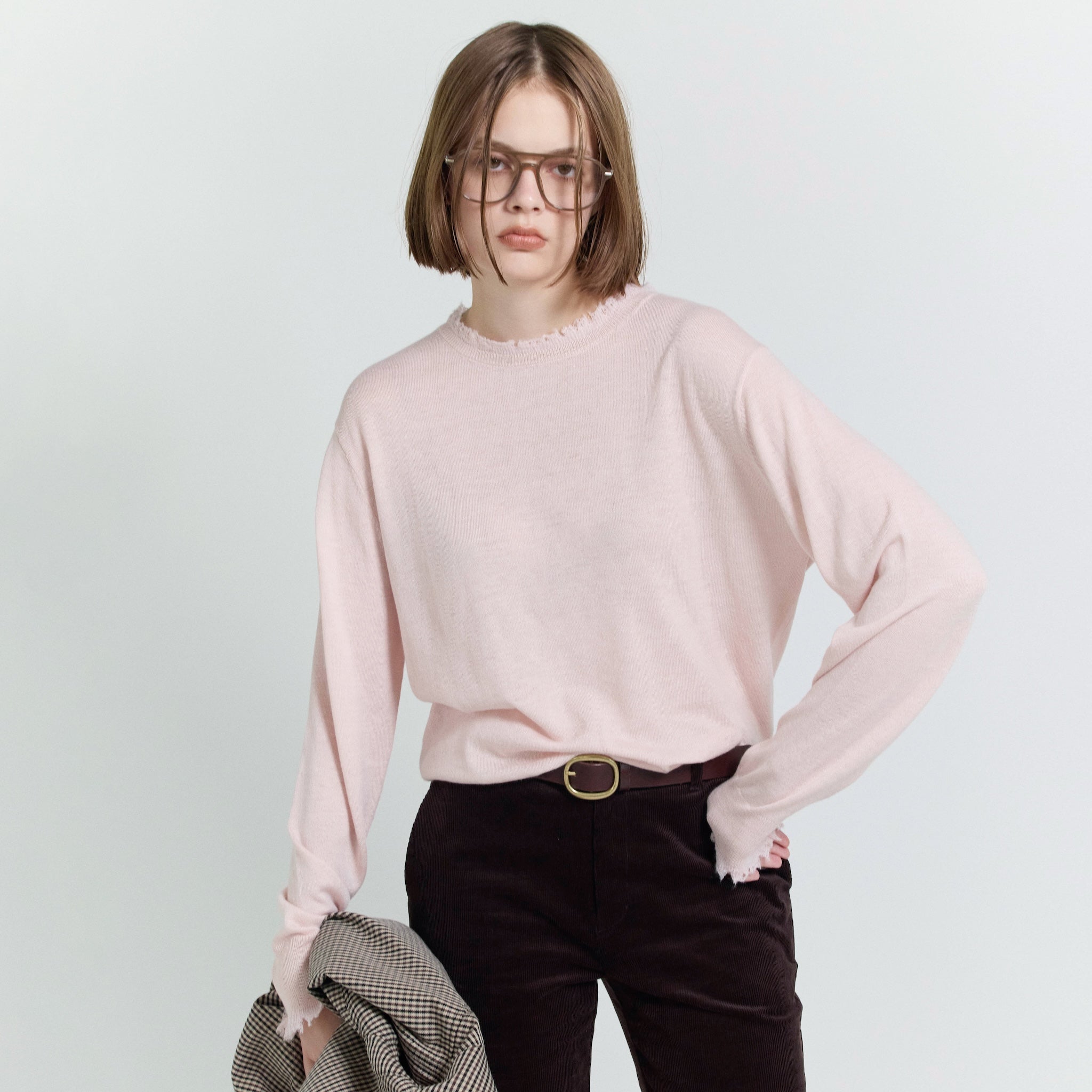 Silkytouch Crush Knitトップス