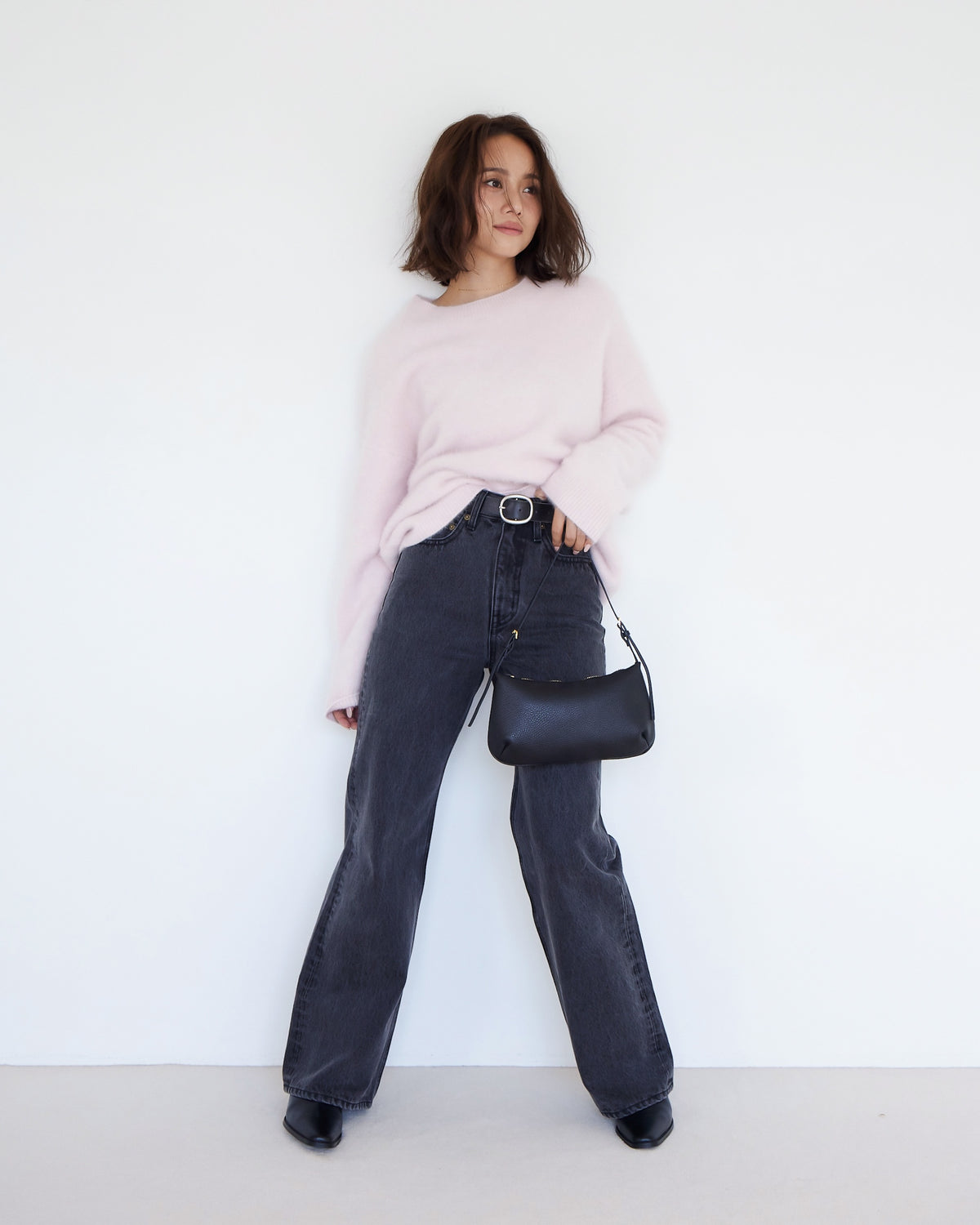 collab Fox Cashmereニットプルオーバー