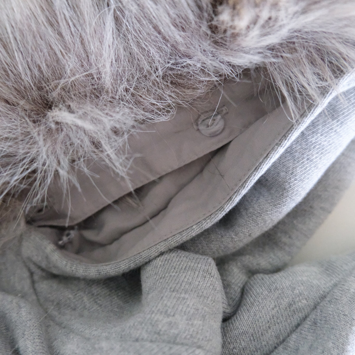 Mid-weight Sweat Fur Hoodie