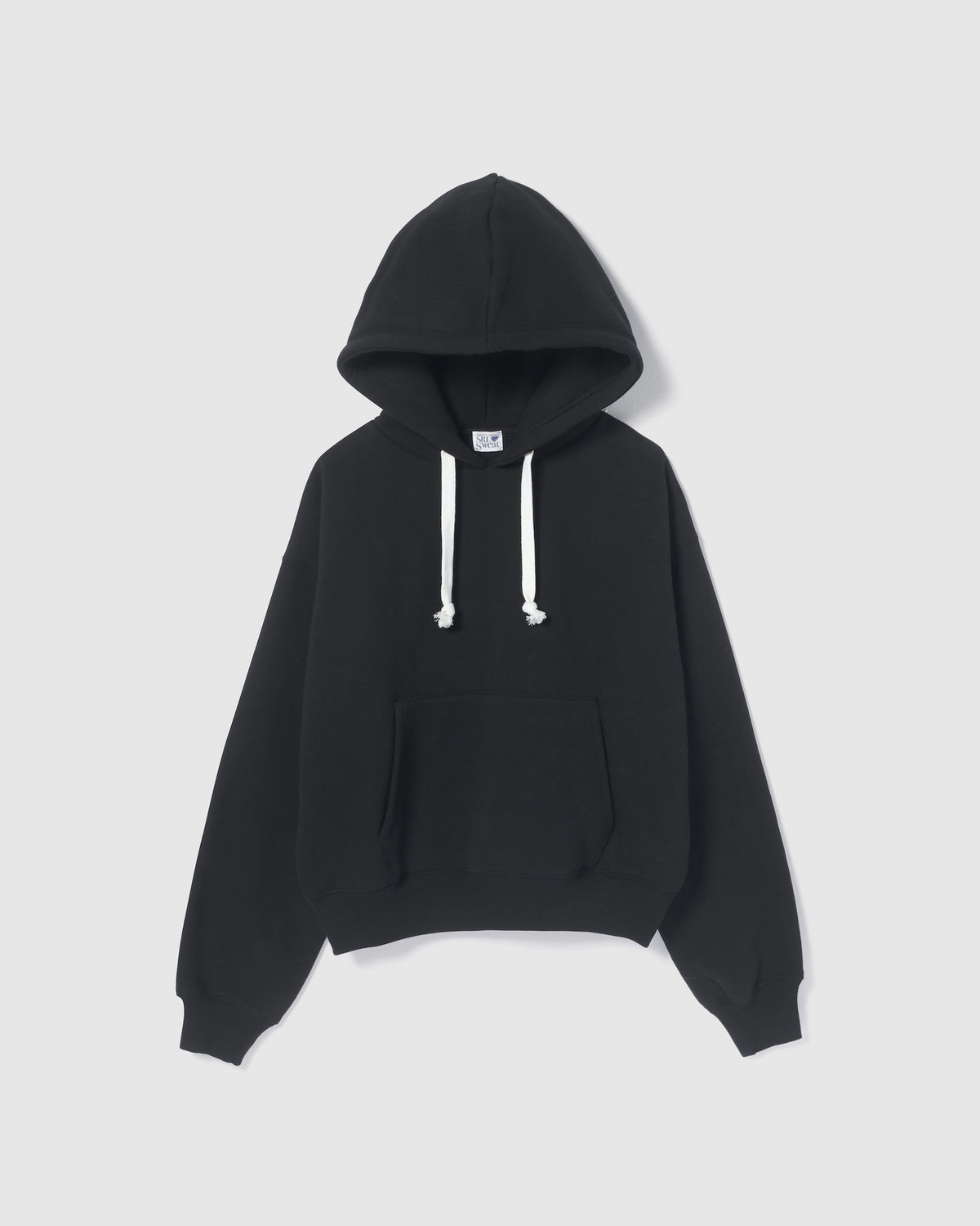 Volume Sweat Short Hoodie Pullover