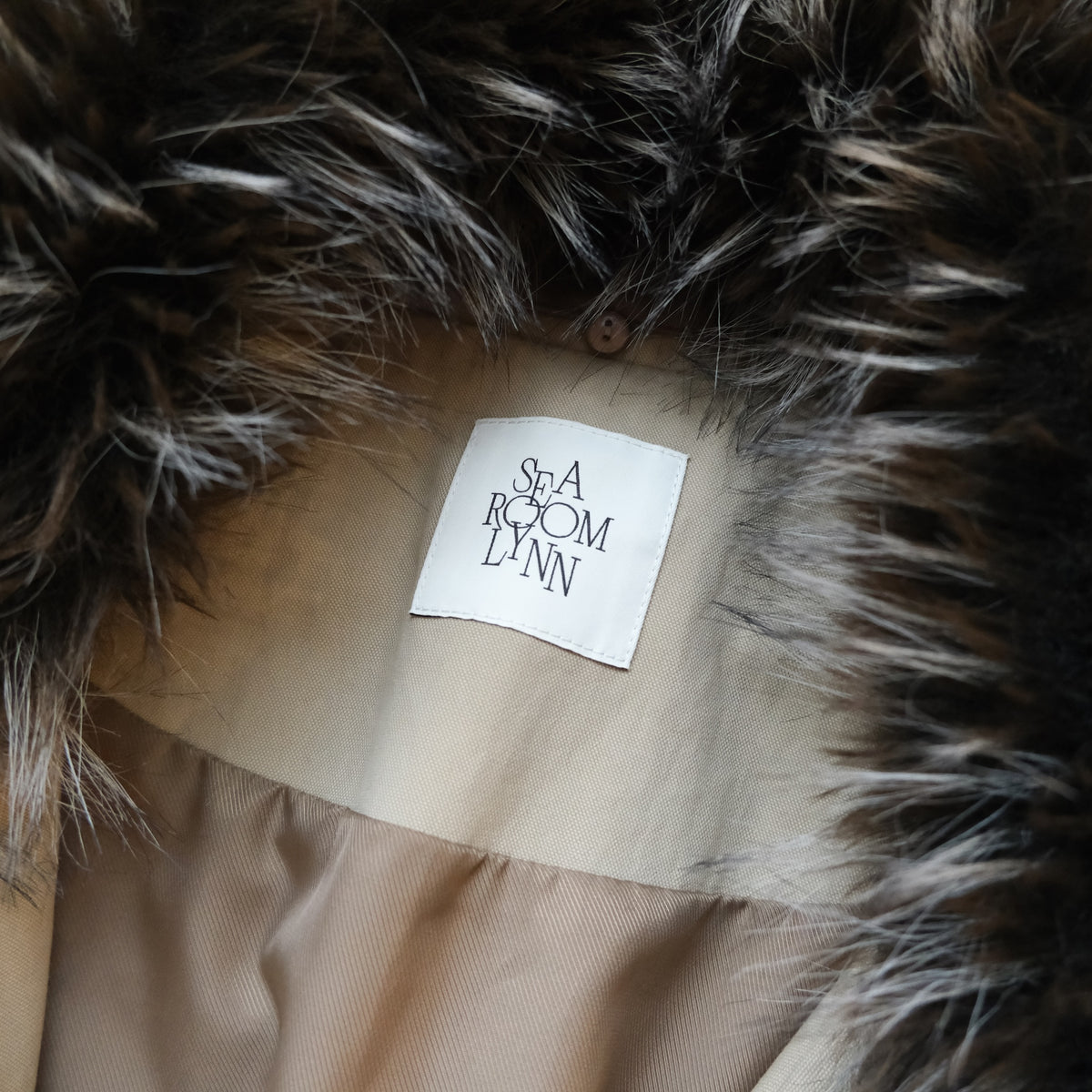 Fur collarドロストフィールドジャケット