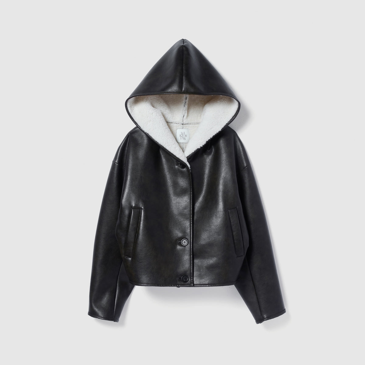 Big Hoodieムートンジャケット