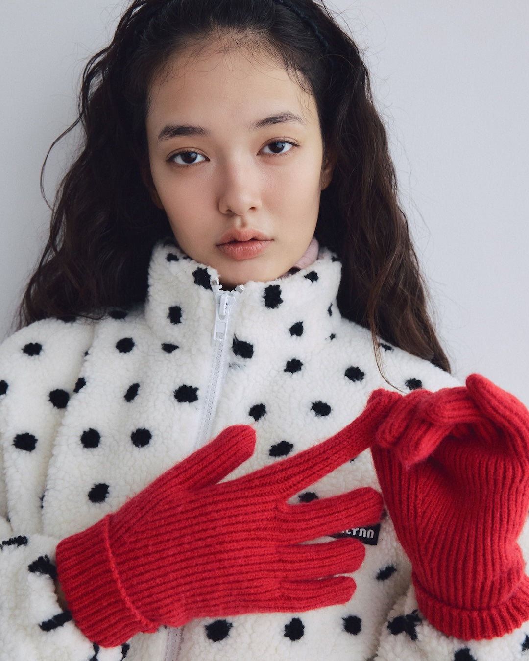 Sherpa Fleece Zip-up Blouson