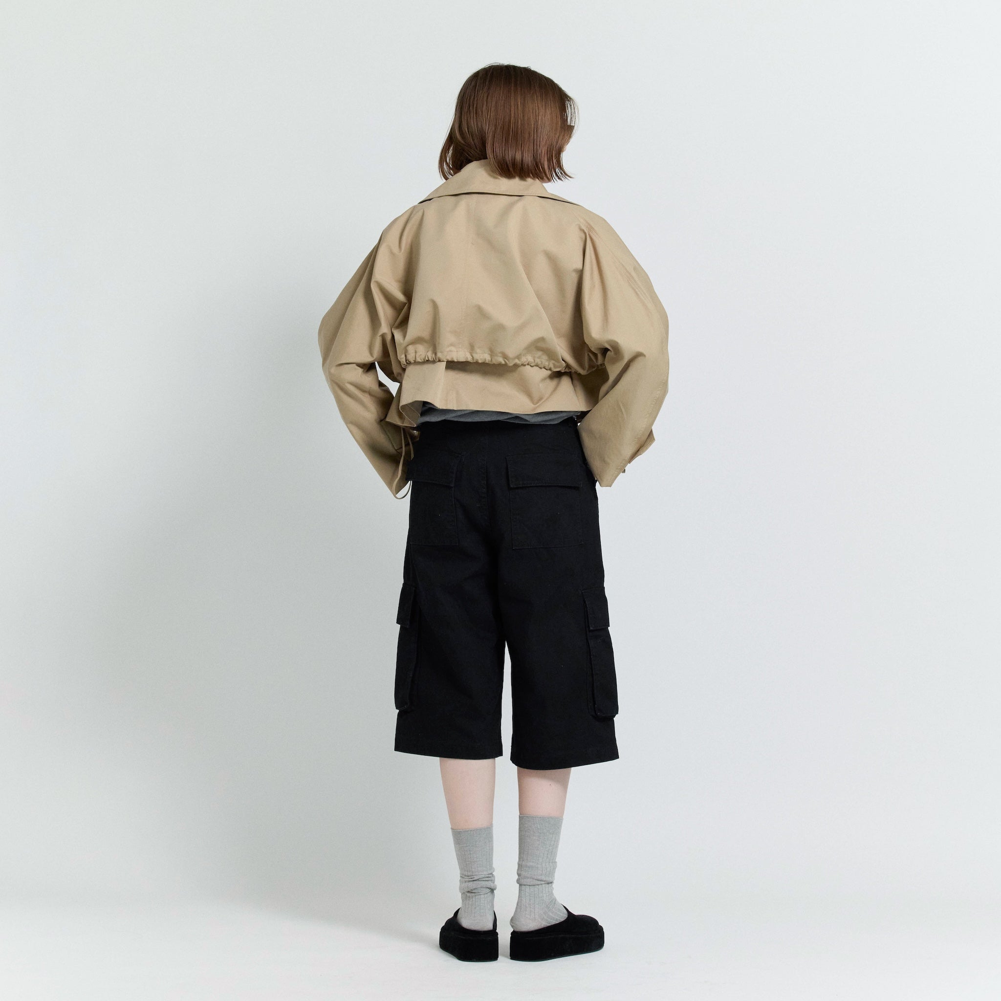 ルーズカーゴハーフパンツ