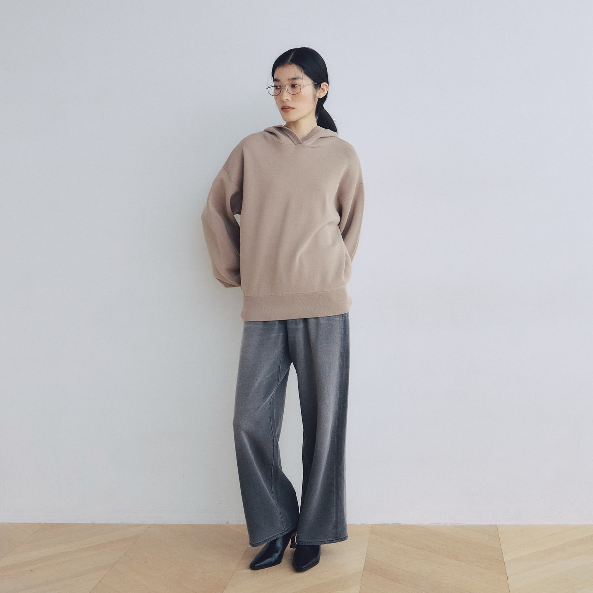 Knit Denim Straight SRN02