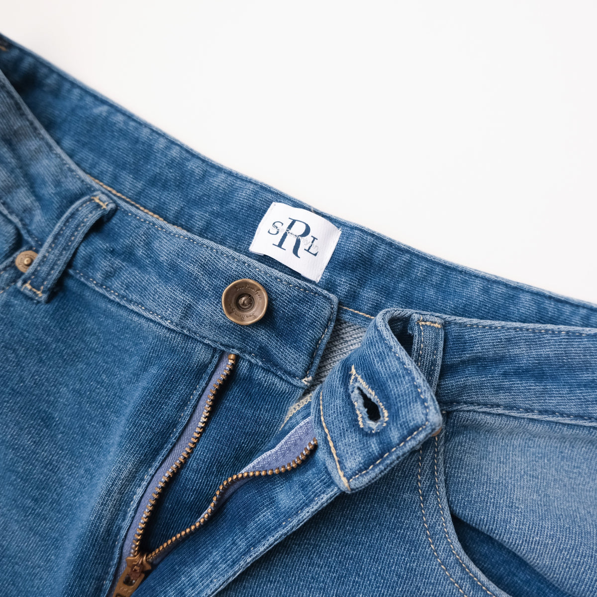 Knit Denim Straight SRN02