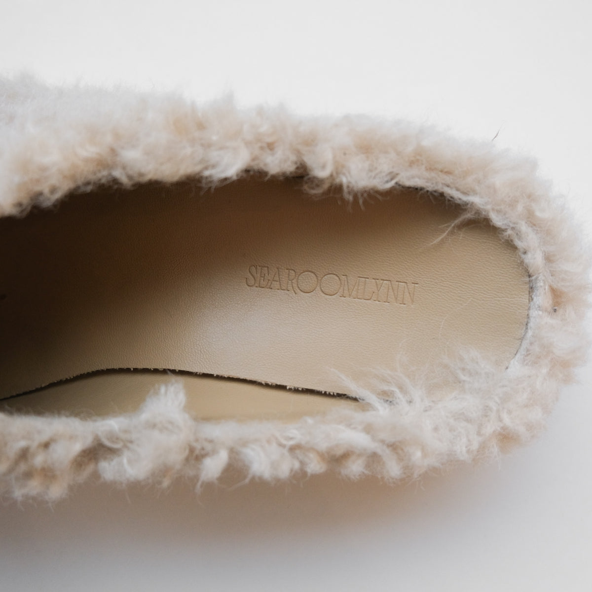 Fur Sabotサンダル