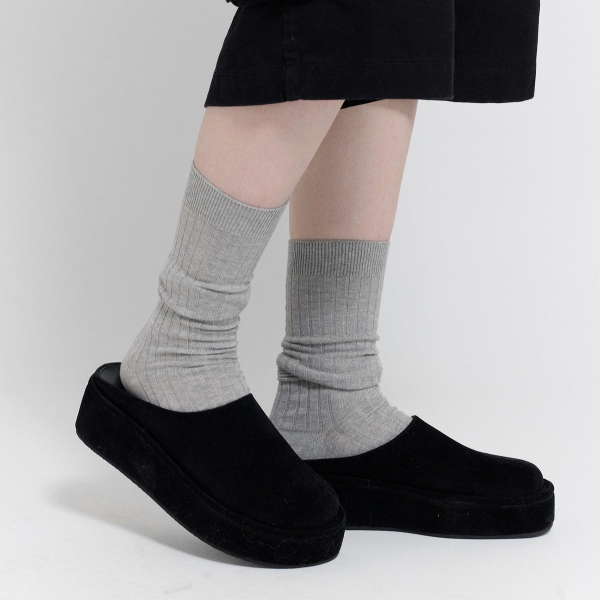 Suede Sabotサンダル