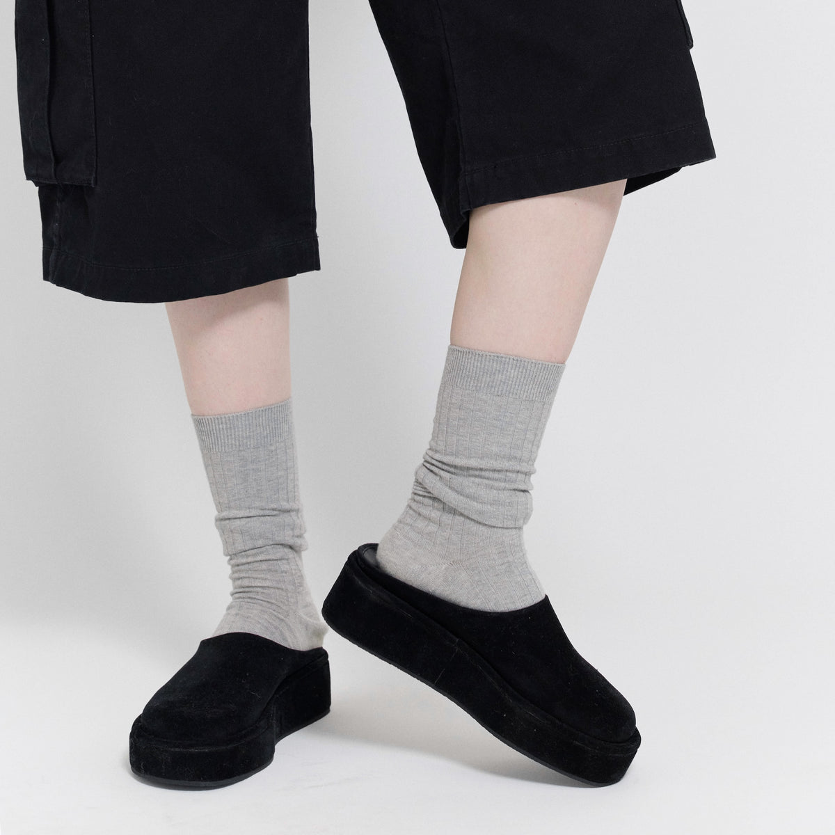 Suede Sabotサンダル