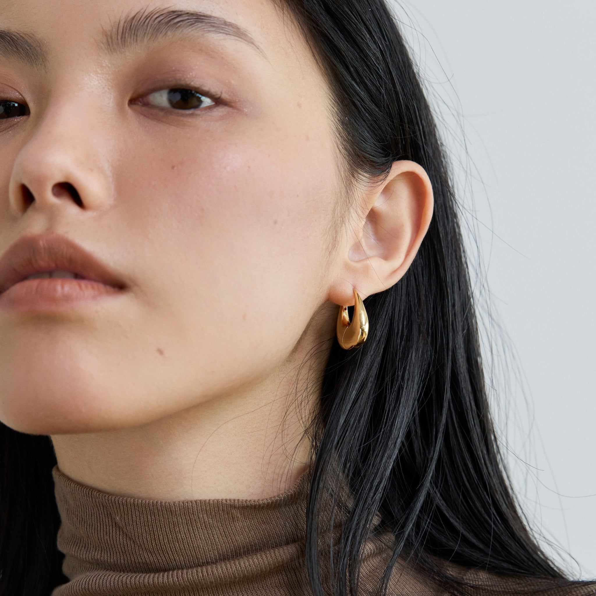 Puffy Hoop Pierce