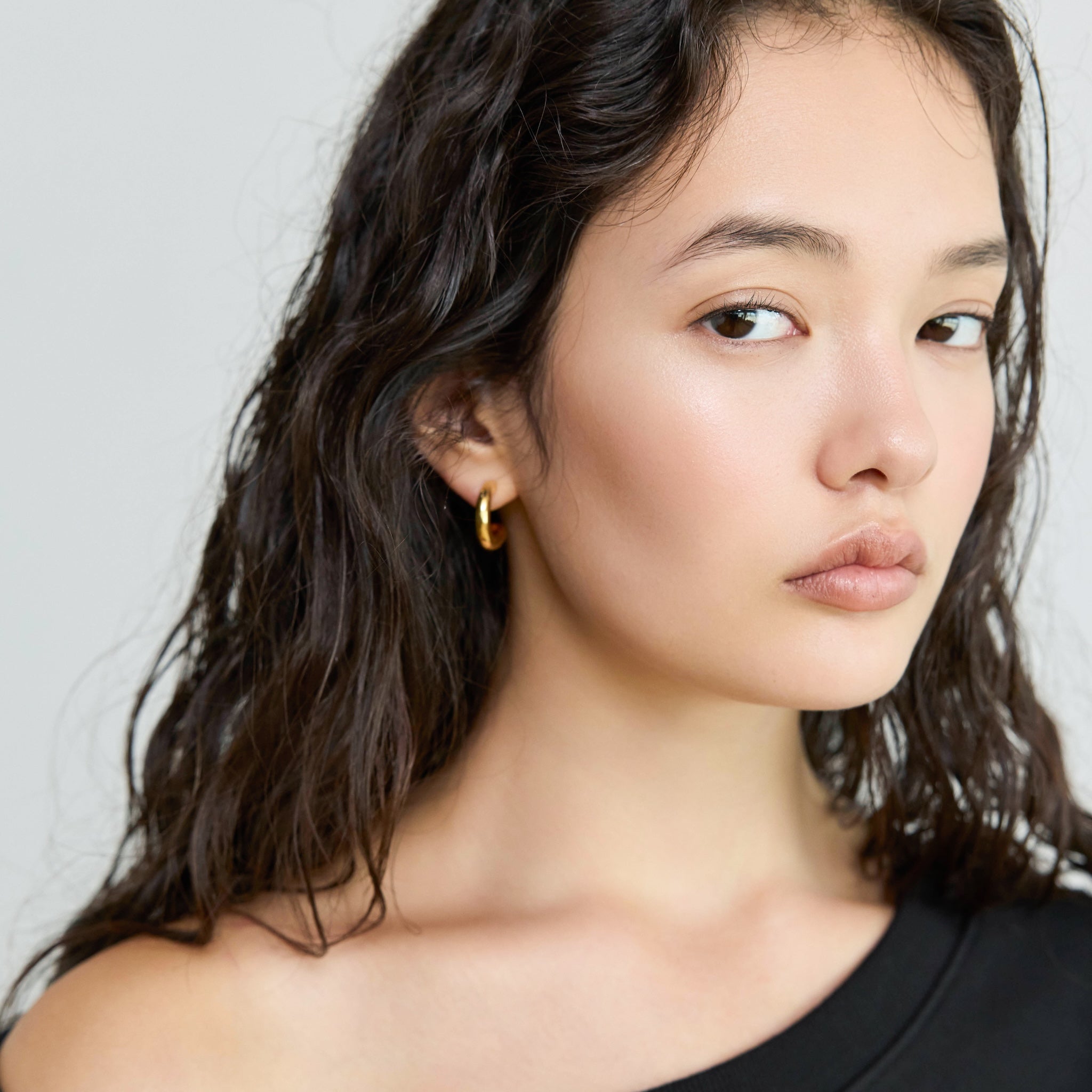 Curly Hoop Pierce