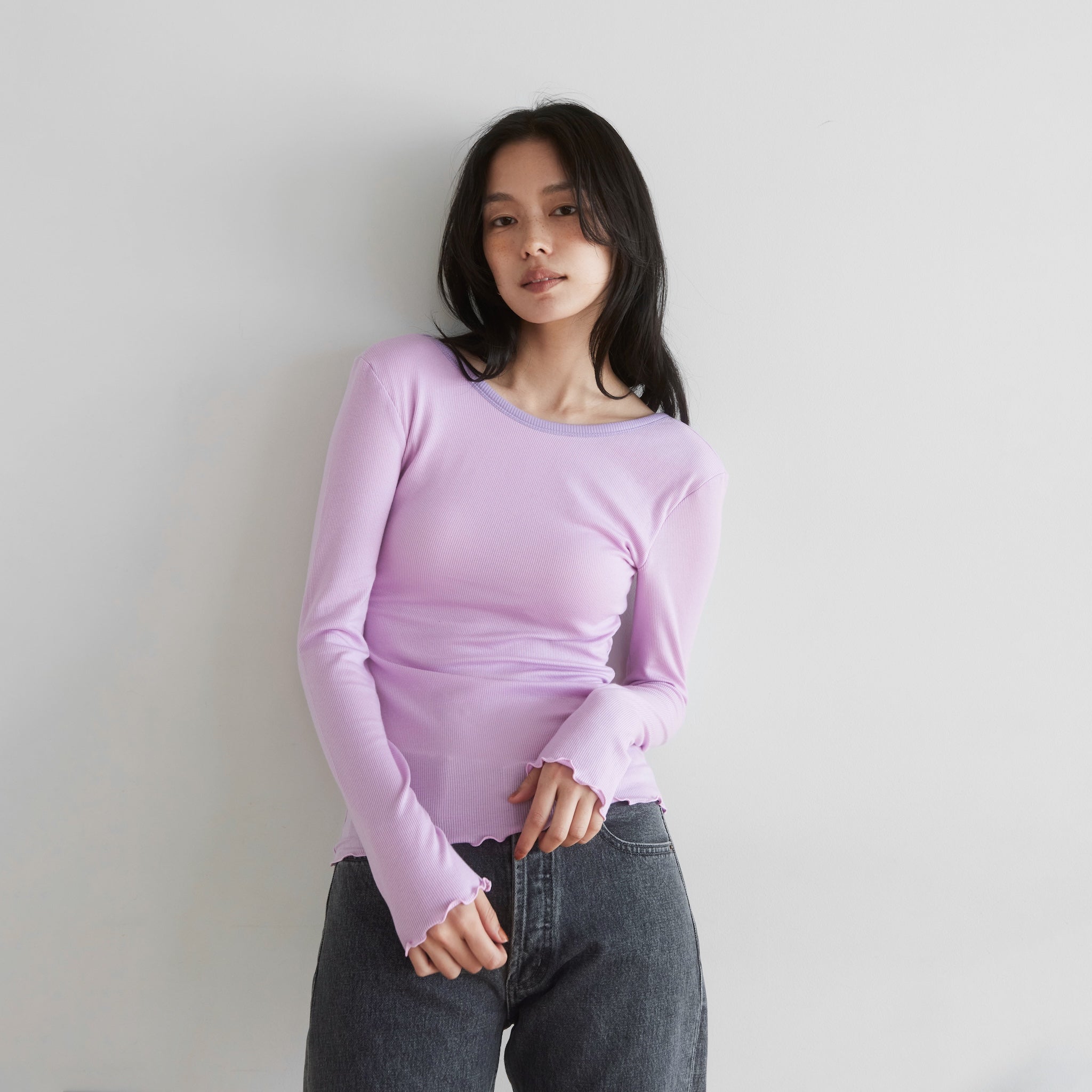Padded Back U Softtouch RIB Top