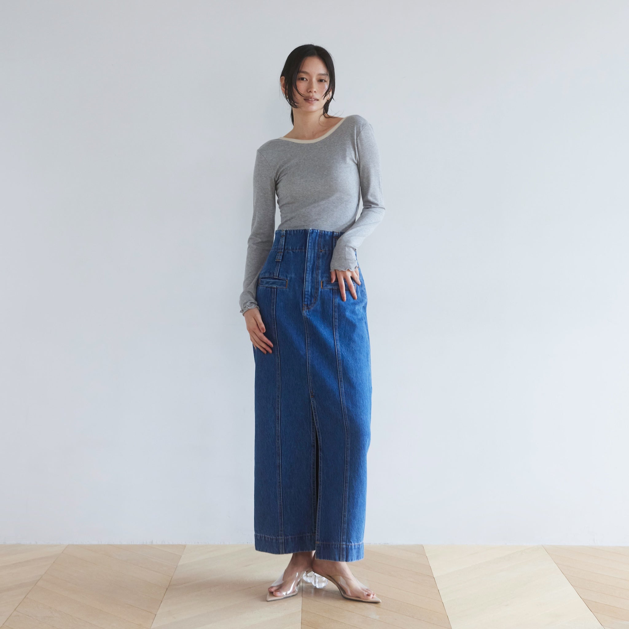 Padded Back U Softtouch RIB Top