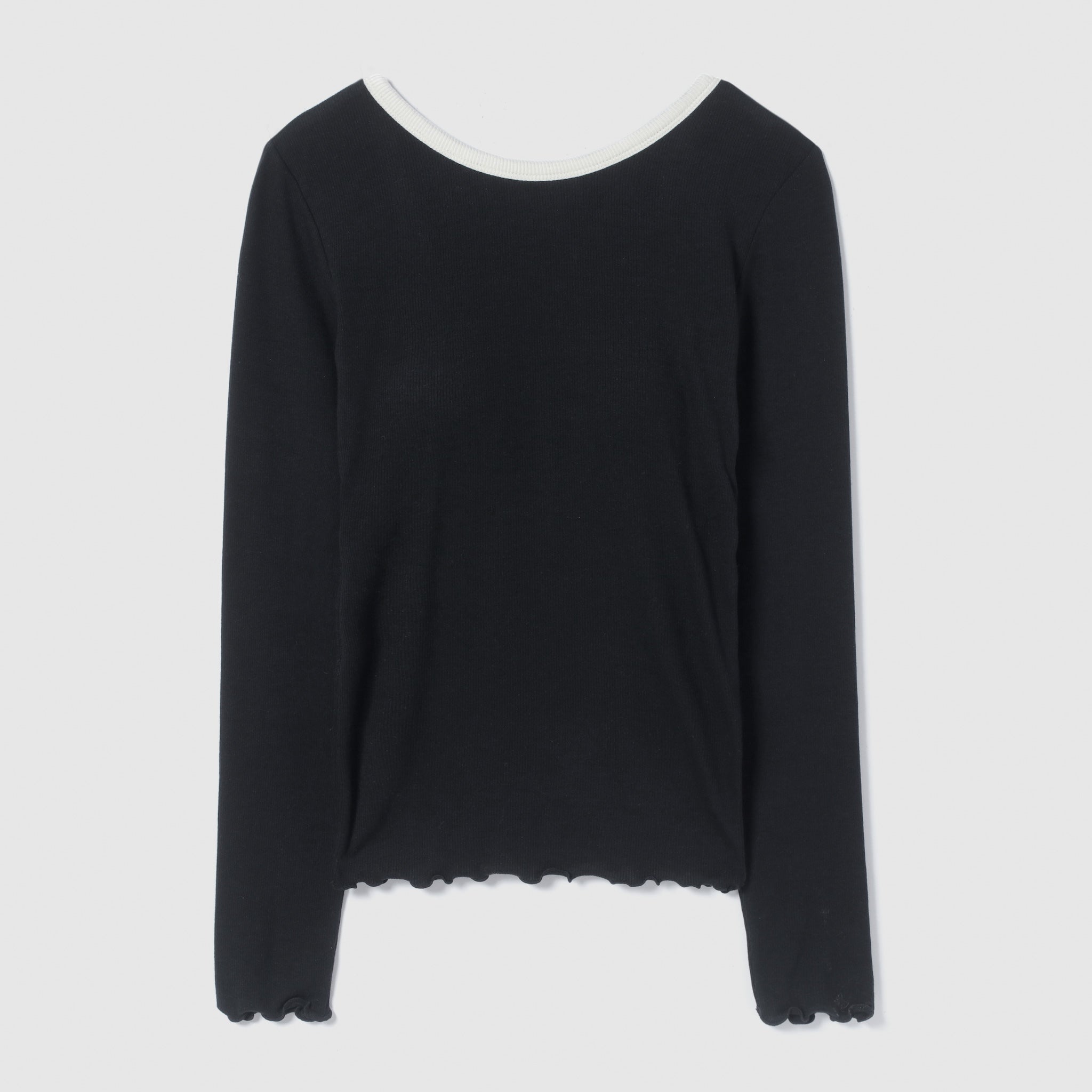 Padded Back U Softtouch RIB Top